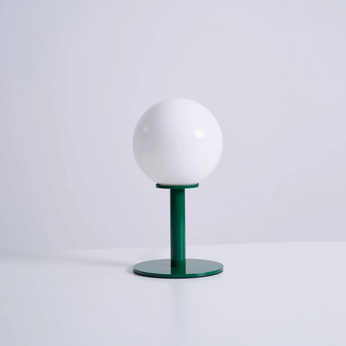 Modern globe table lamp available multiple plug options US EU UK AU international compatibility