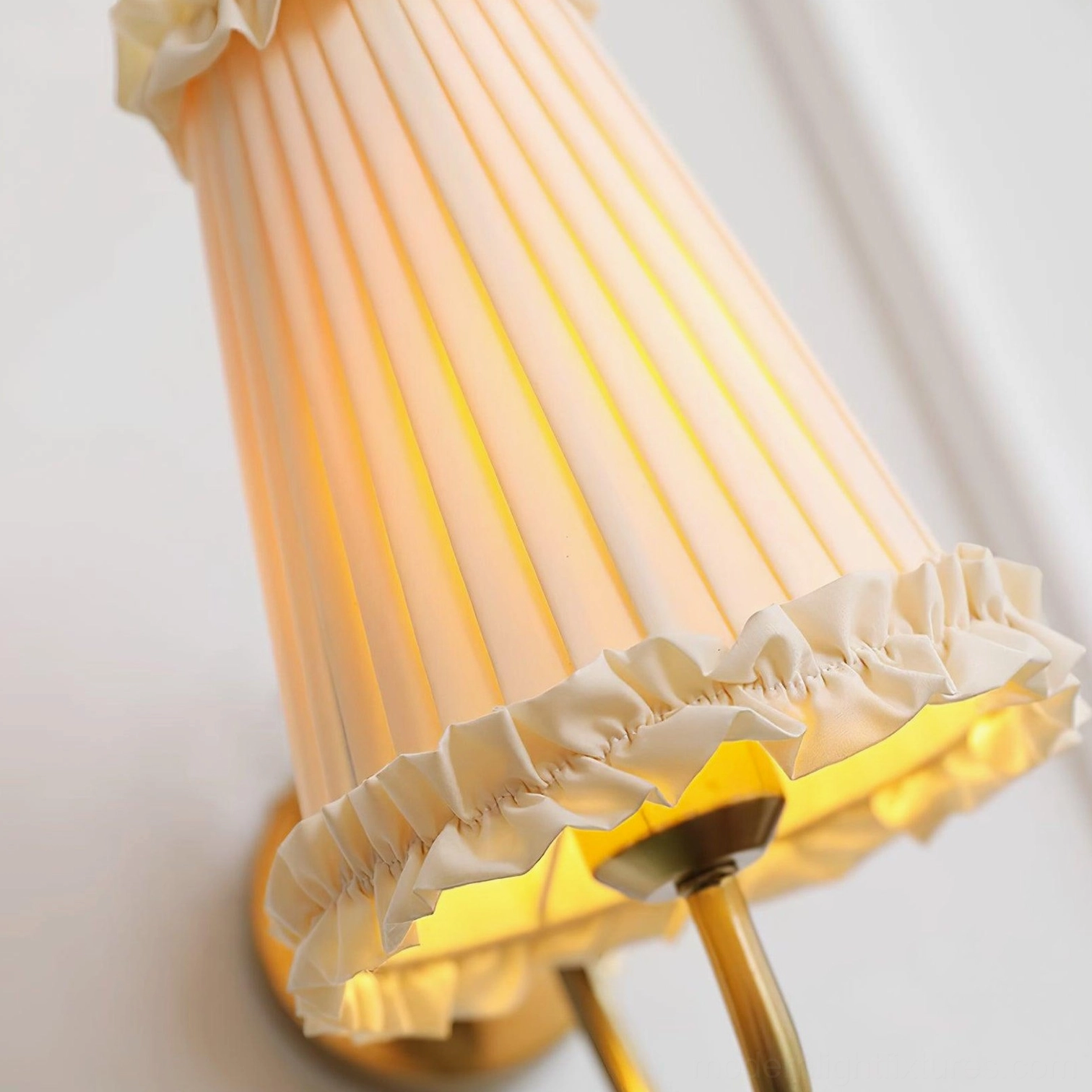 Gold brass wall sconce dimmer compatible modern lighting solution