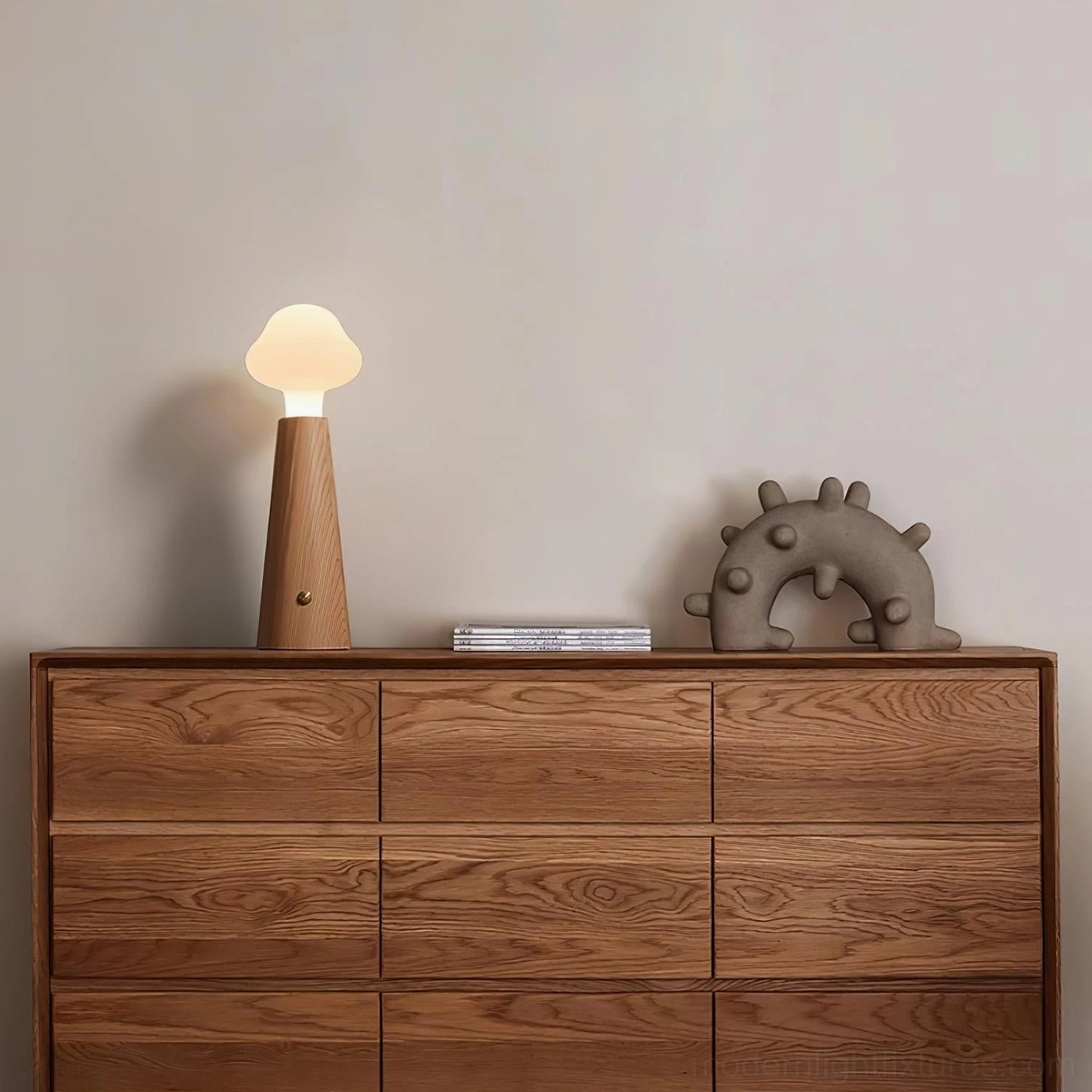 Granada wooden lamp japandi minimalist interior design style