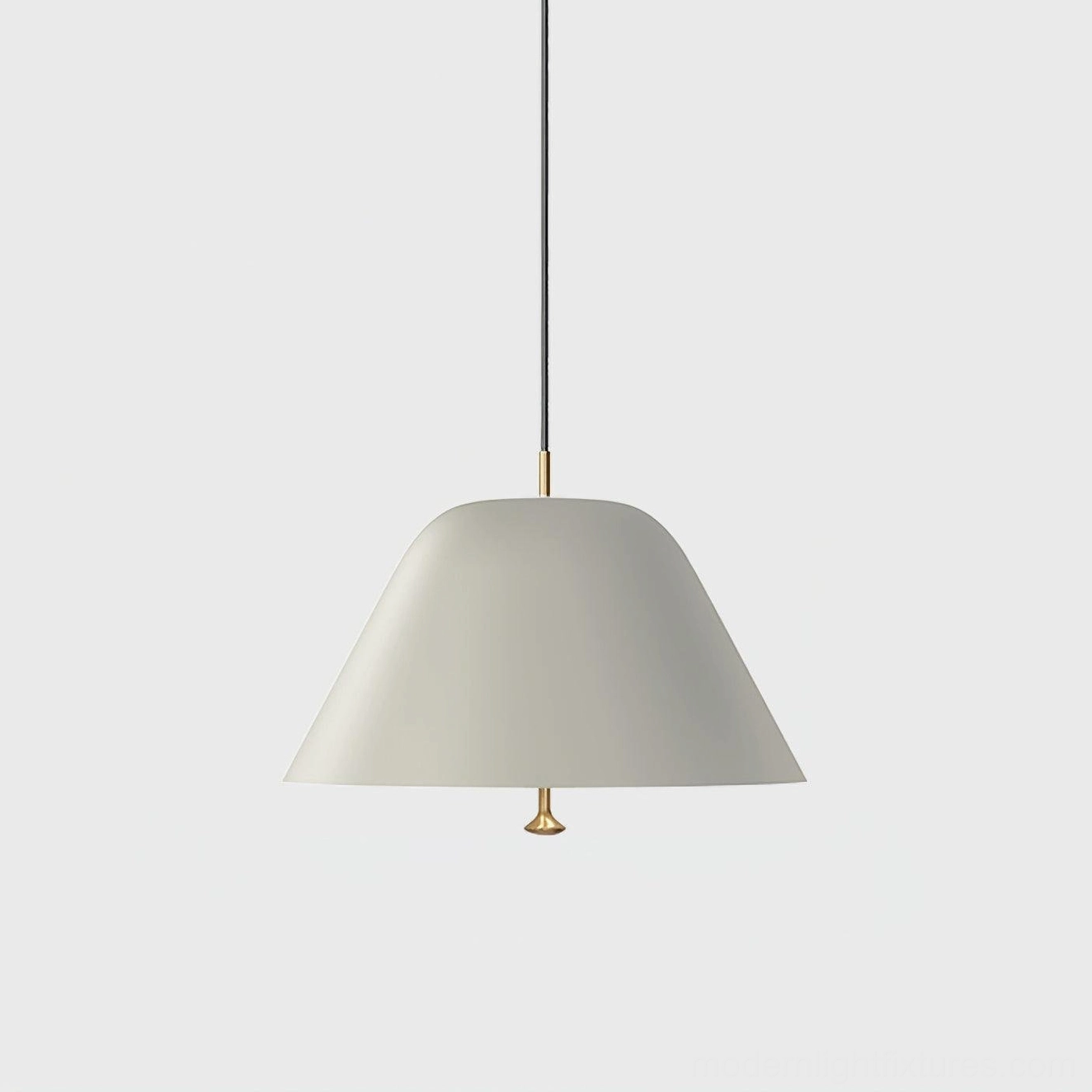 Green and gold two-tone dome pendant light artistic statement making color combination