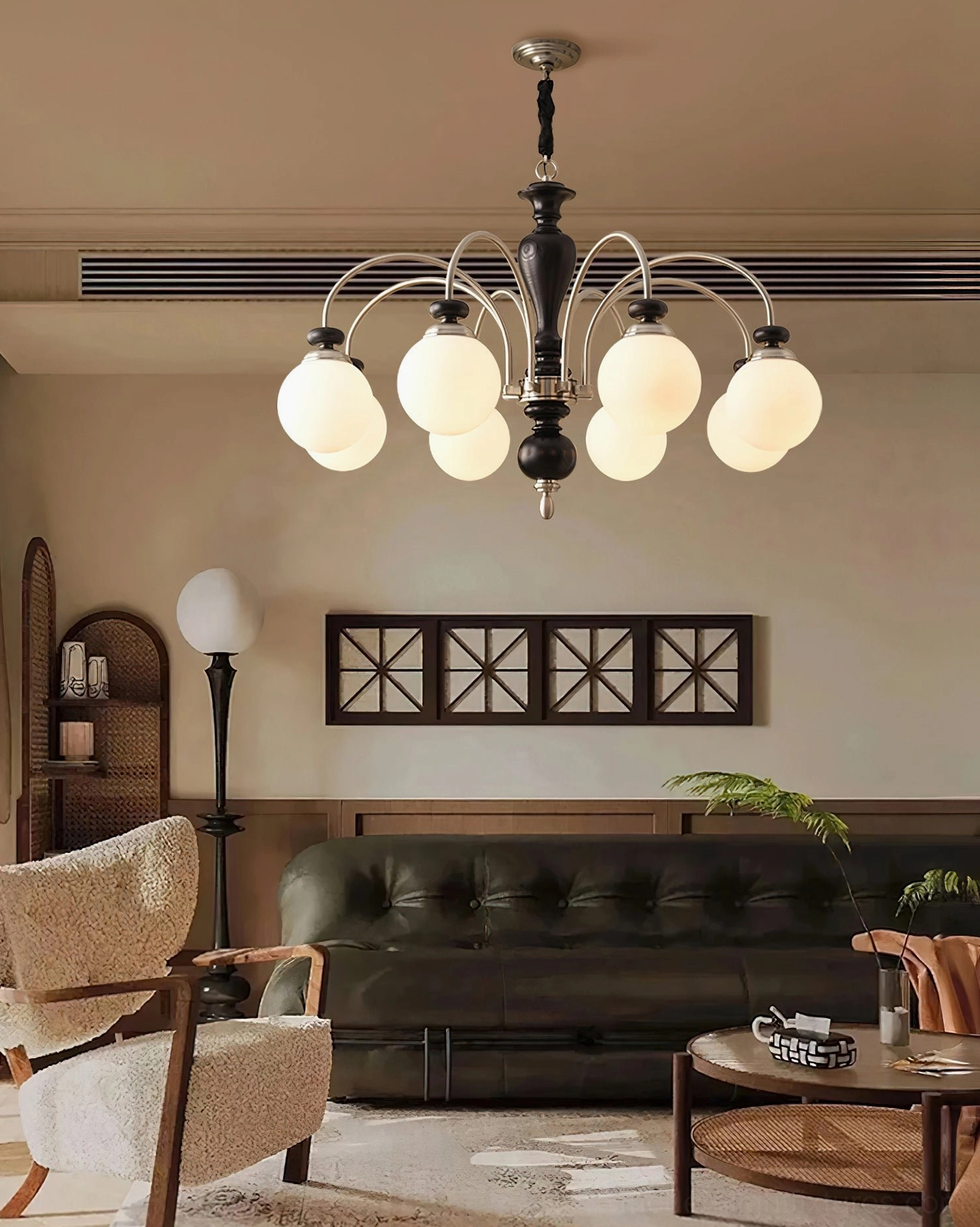Guillerme wooden chandelier dining room focal point elegance warm hospitality