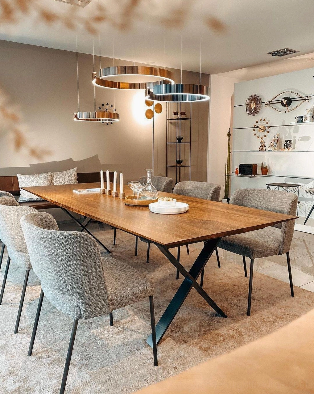 Halo pendant light fixture demonstrating modern minimalist design philosophy and geometric elegance