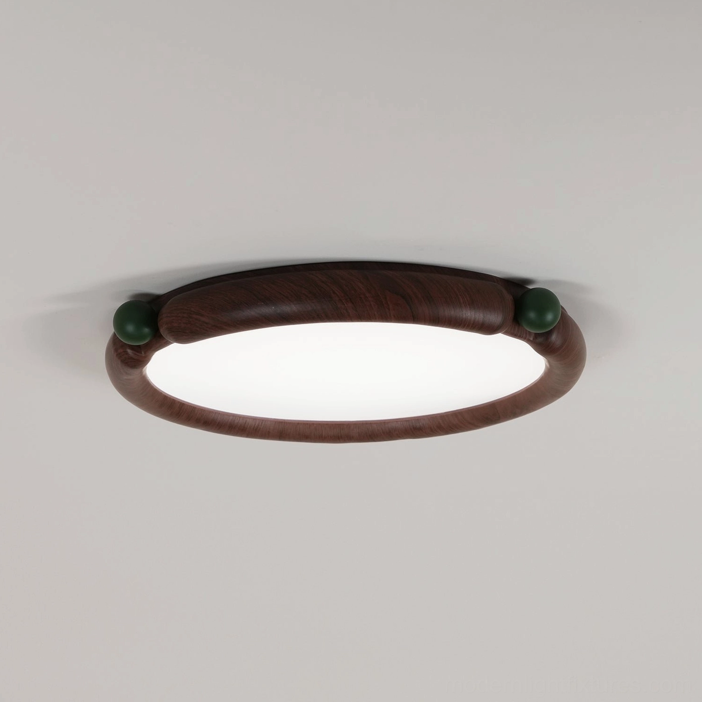 Hardwired integrated LED ceiling light fixture, 50000-hour lifespan