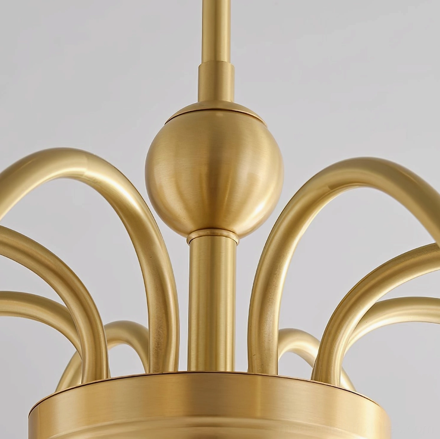 Havana multi-head pendant chandelier showing artistic lighting composition and glass globe arrangement
