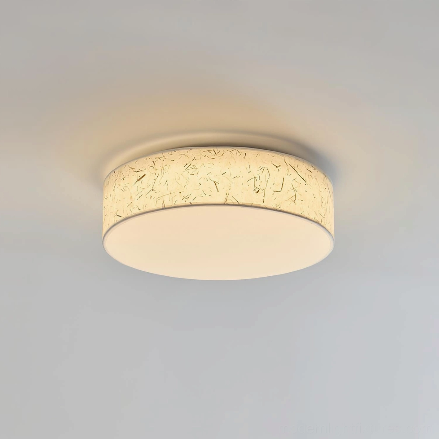 Hayden 40cm small ceiling light fixture showing compact size for bedroom and hallway applications