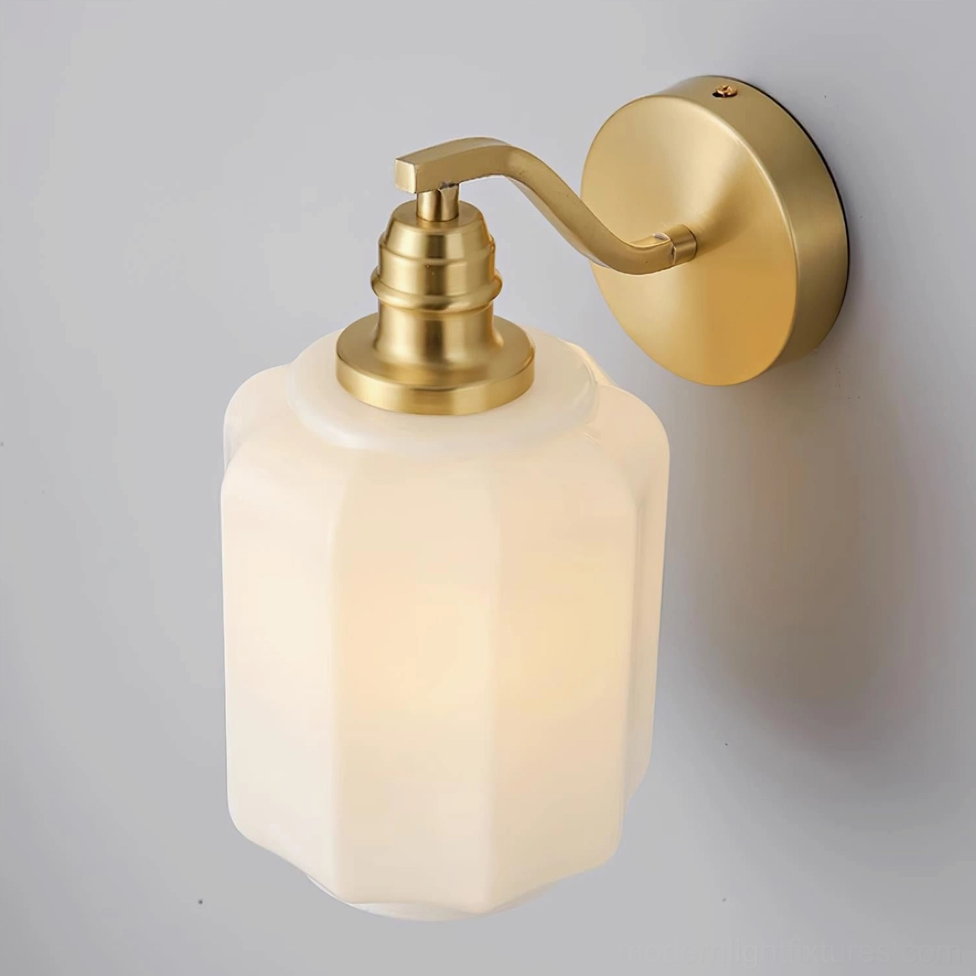 Henry wall sconce compatible with dimmer switches for customizable ambient and task lighting control