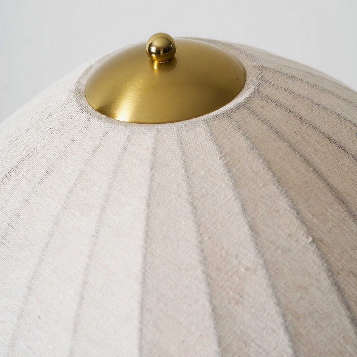 Pleated linen shade table lamp suitable for home office reading nook and task lighting