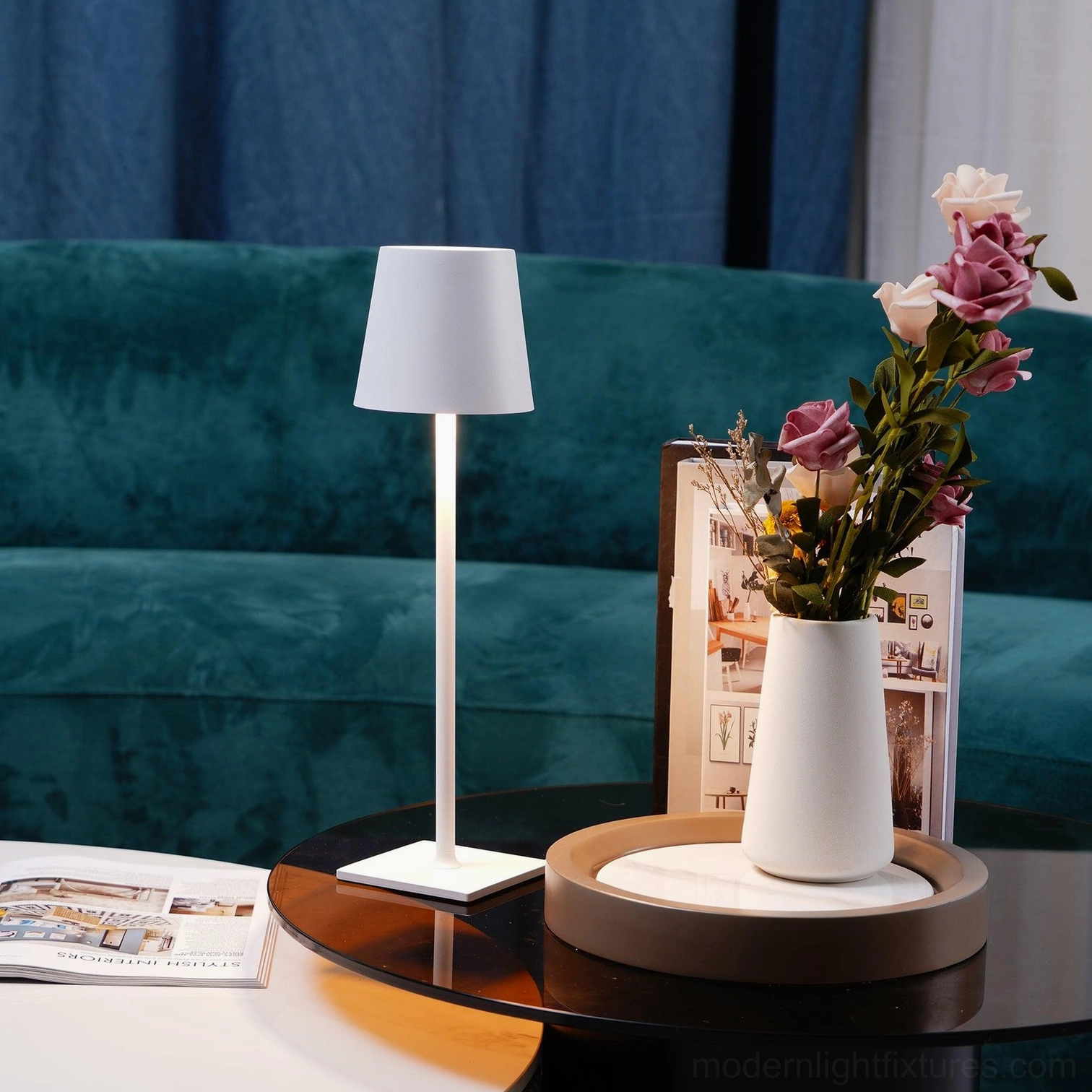 Modern table lamp home office desk professional lighting integrated LED