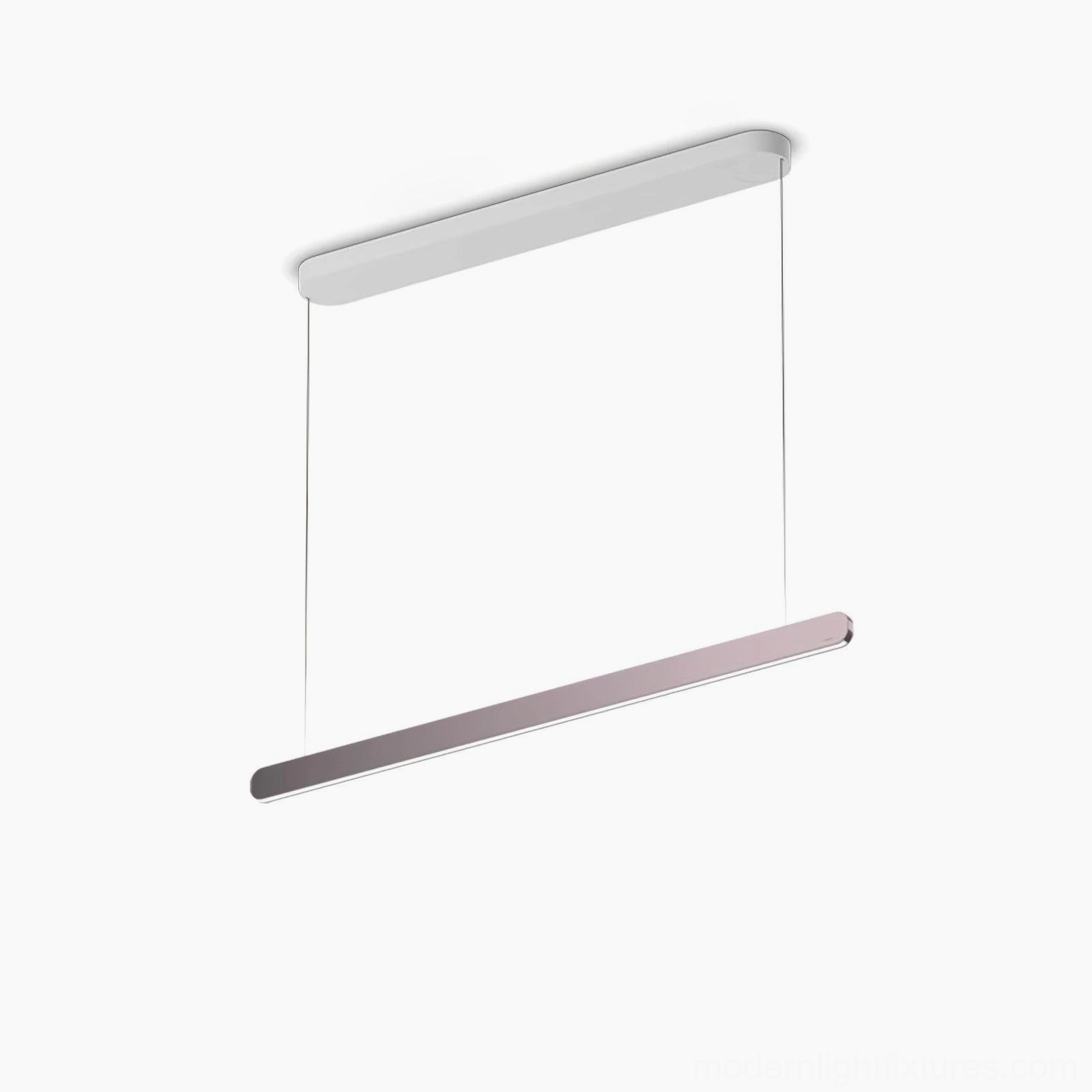 Industrial-style linear pendant light for loft conversions and commercial spaces