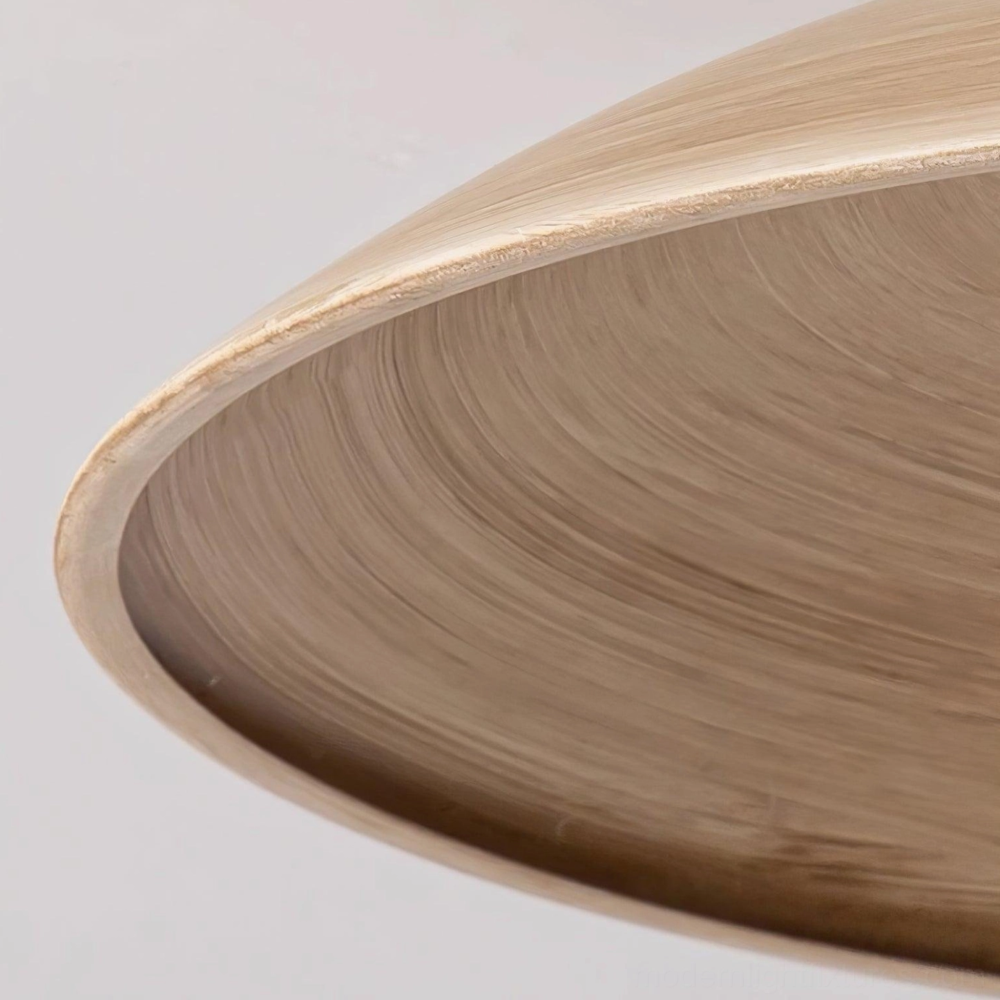 Japandi style pendant lamp combining Japanese minimalism with Scandinavian warmth