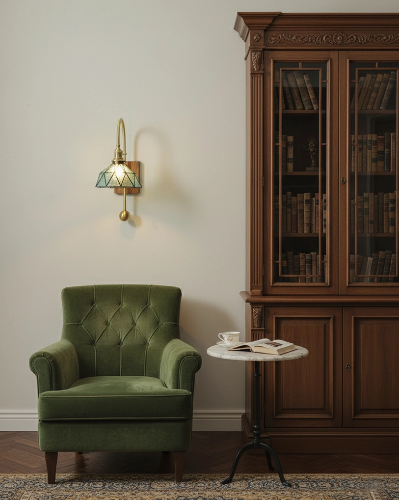 Japanese-inspired minimalist wall sconce celebrating material honesty and elegant simplicity