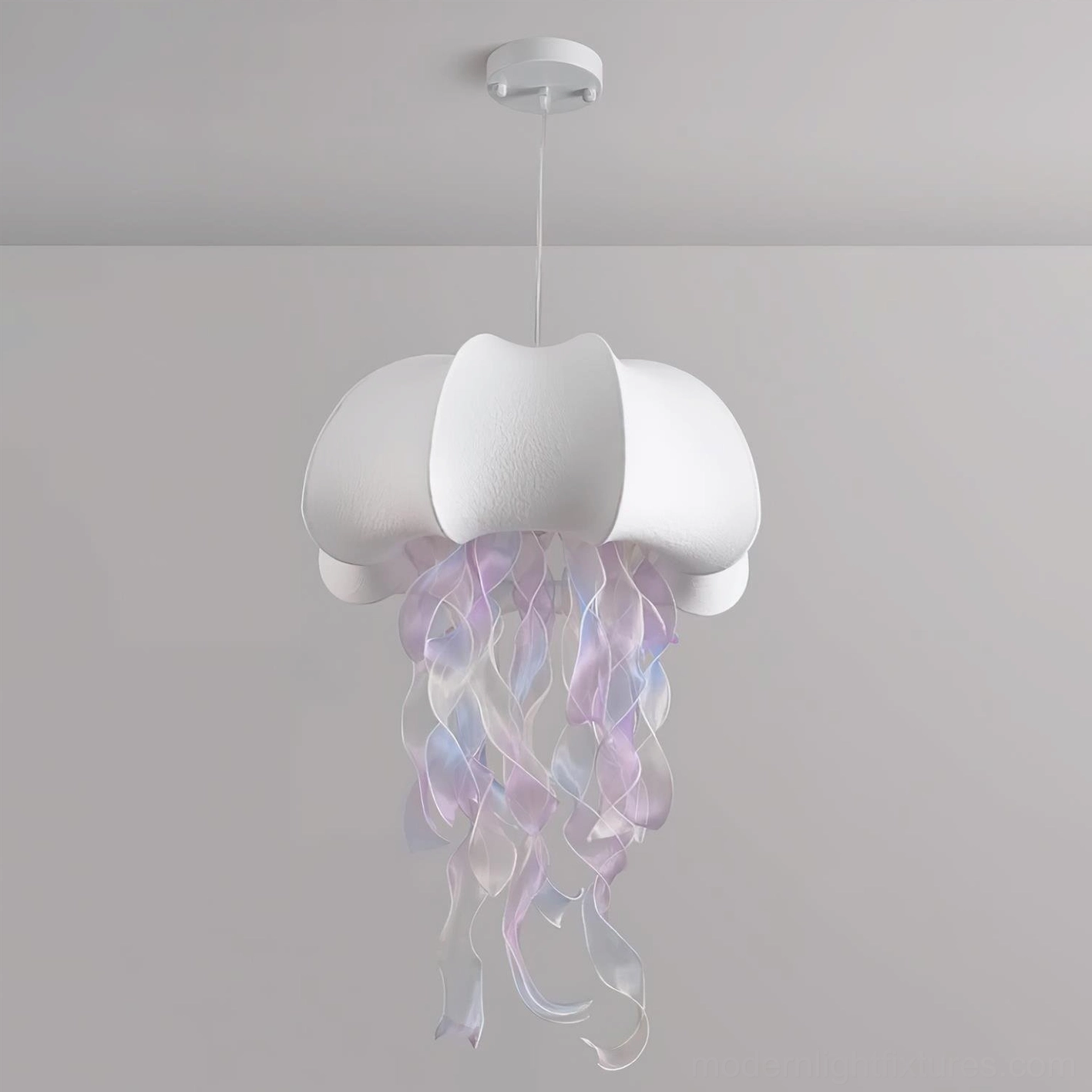 Jellyfish pendant light with dimmer switch compatibility demonstration for lighting control