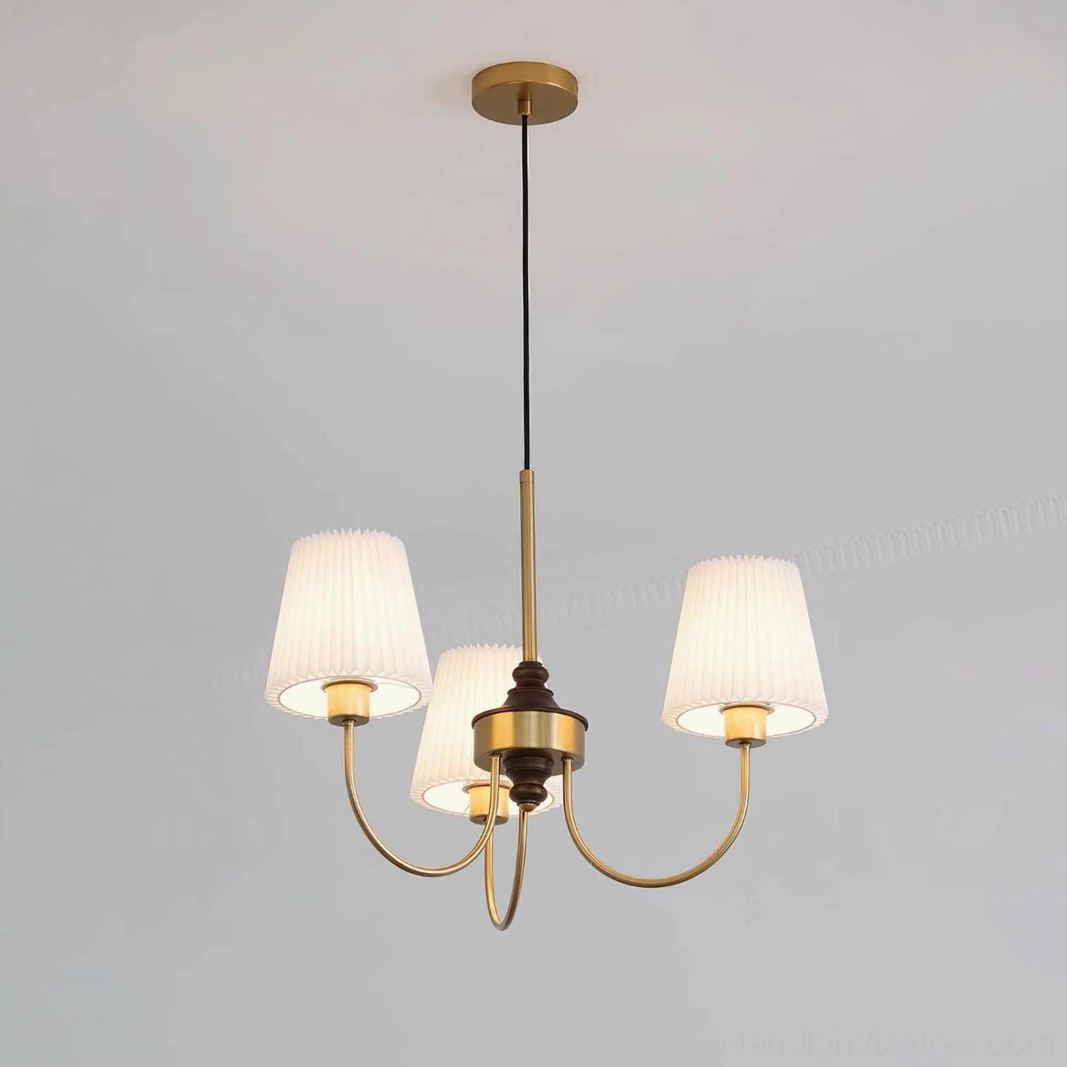 Jeremiah pendant chandelier fixture in various color finish options and configurations
