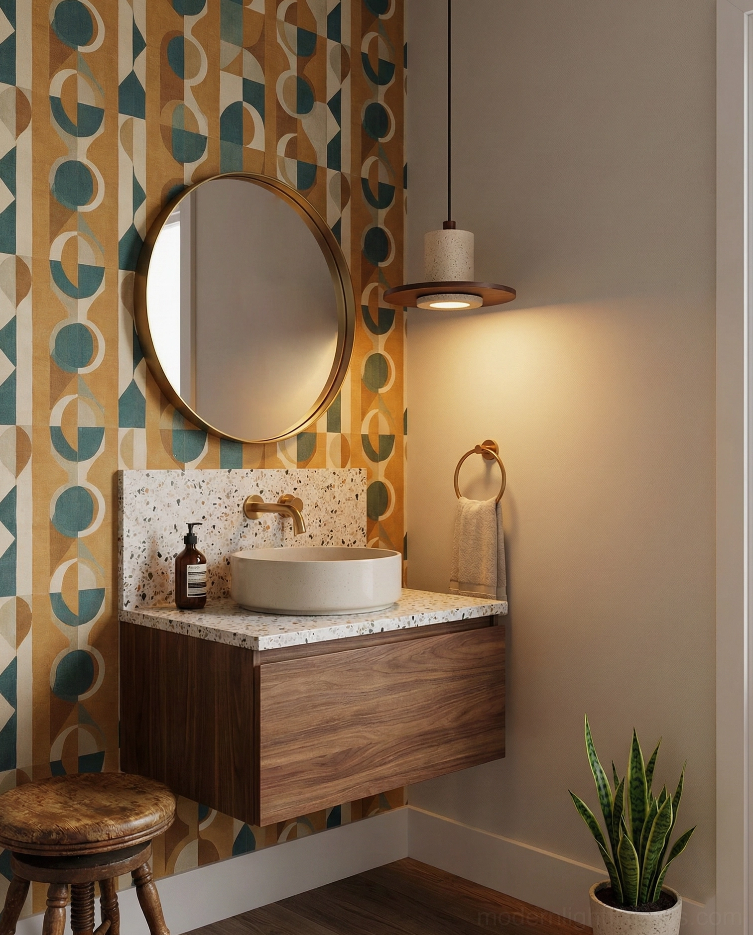 Kalea multi-head pendant configuration showing architectural presence in contemporary space
