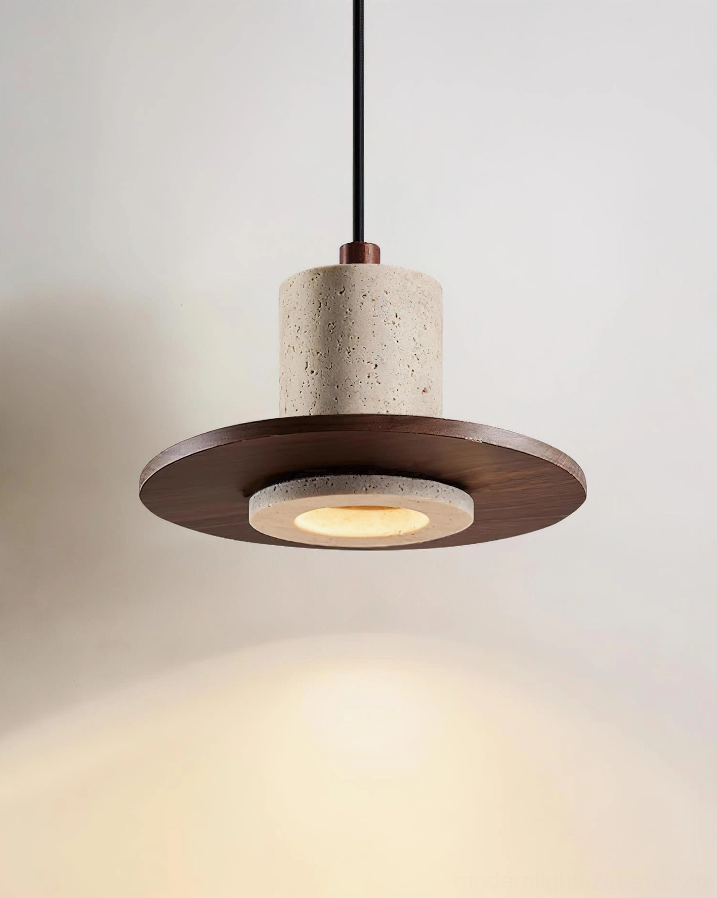 Kalea pendant light showing scale and proportion in residential interior space