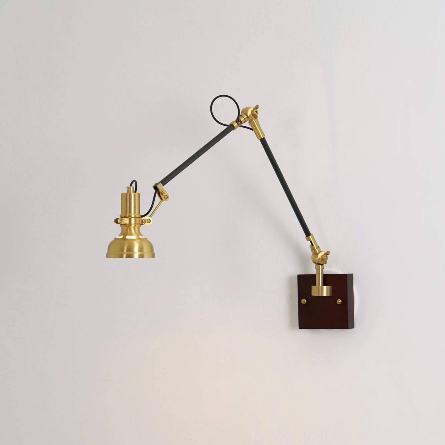 Kane modern industrial wall sconce architectural lighting fixture with premium finishes