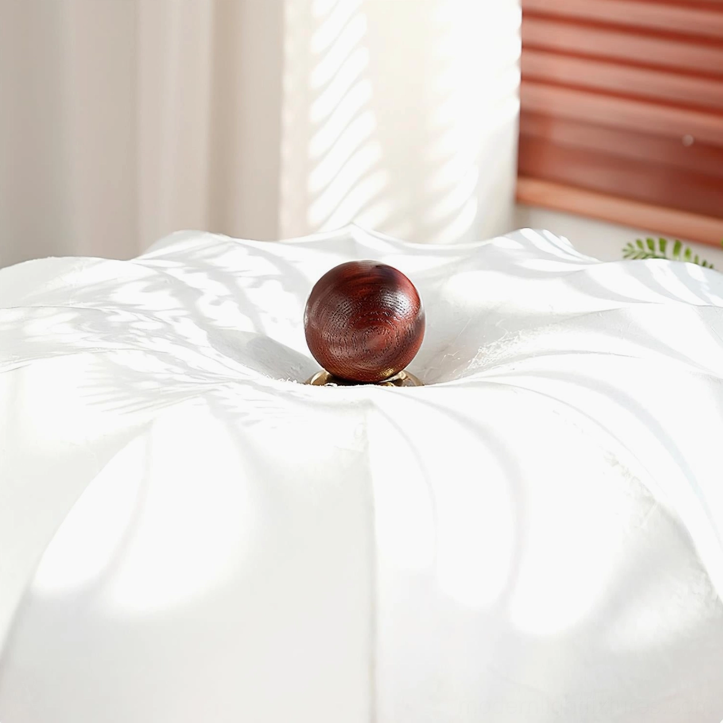 Kateo ceiling light fixture small size 50cm in cozy reading corner with soft ambient illumination