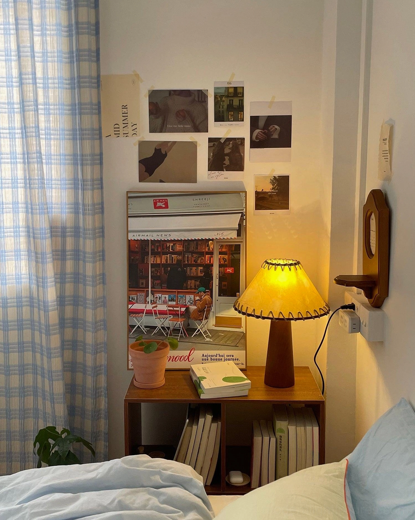 Kibo table lamp in scandinavian-style living room with neutral palette and minimalist home decor arrangement