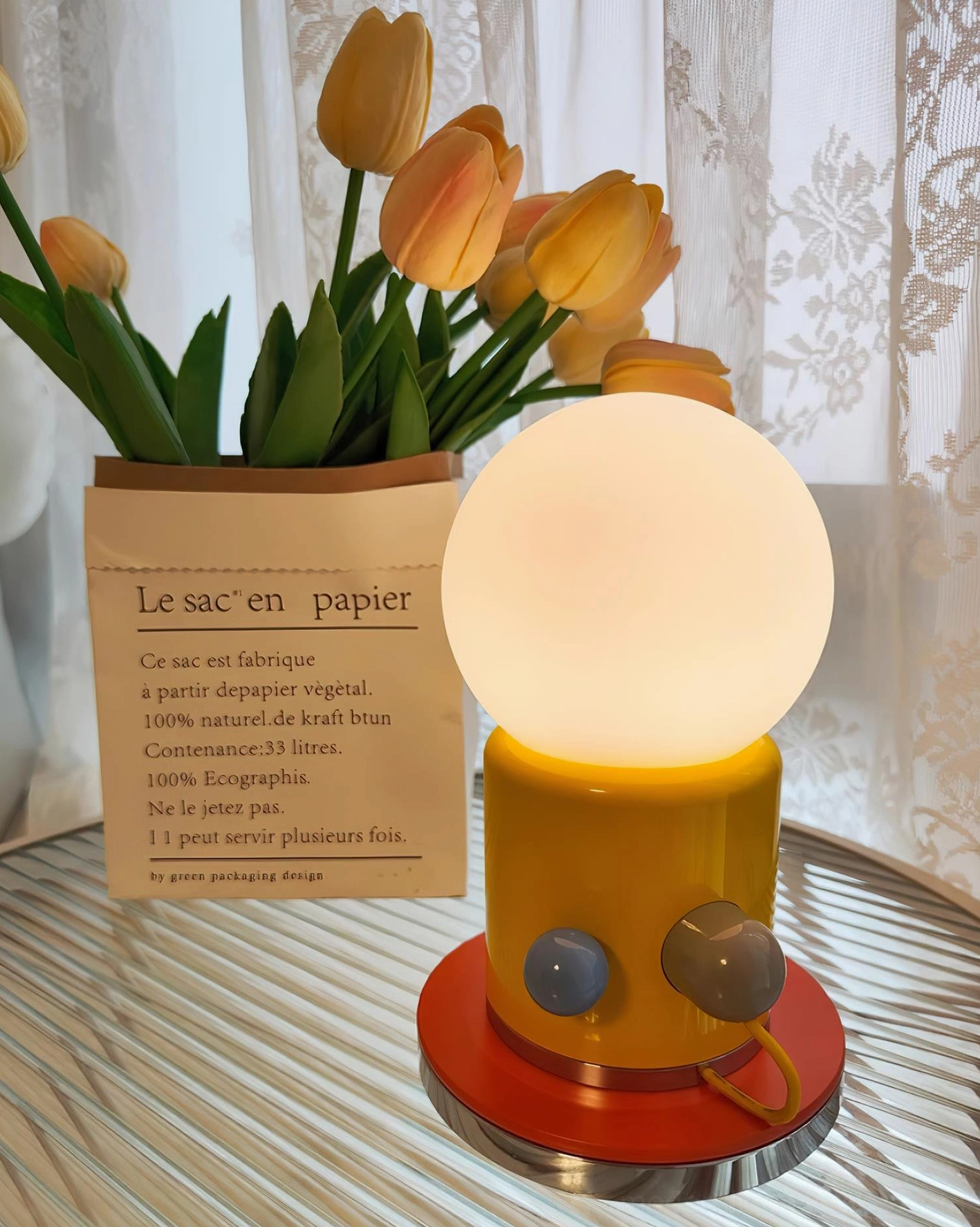 Kiely modern compact table lamp warm light bedroom home office styling