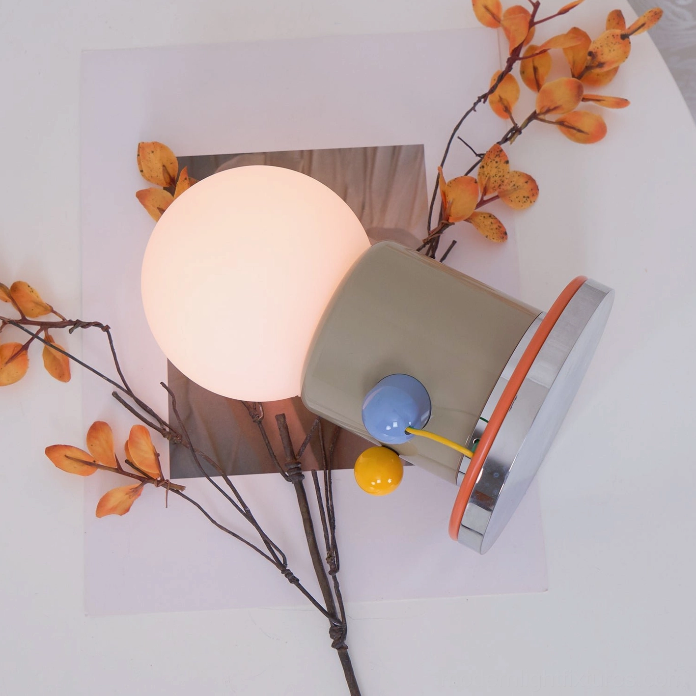 Kiely modern table lamp eclectic bohemian postmodern maximalism style