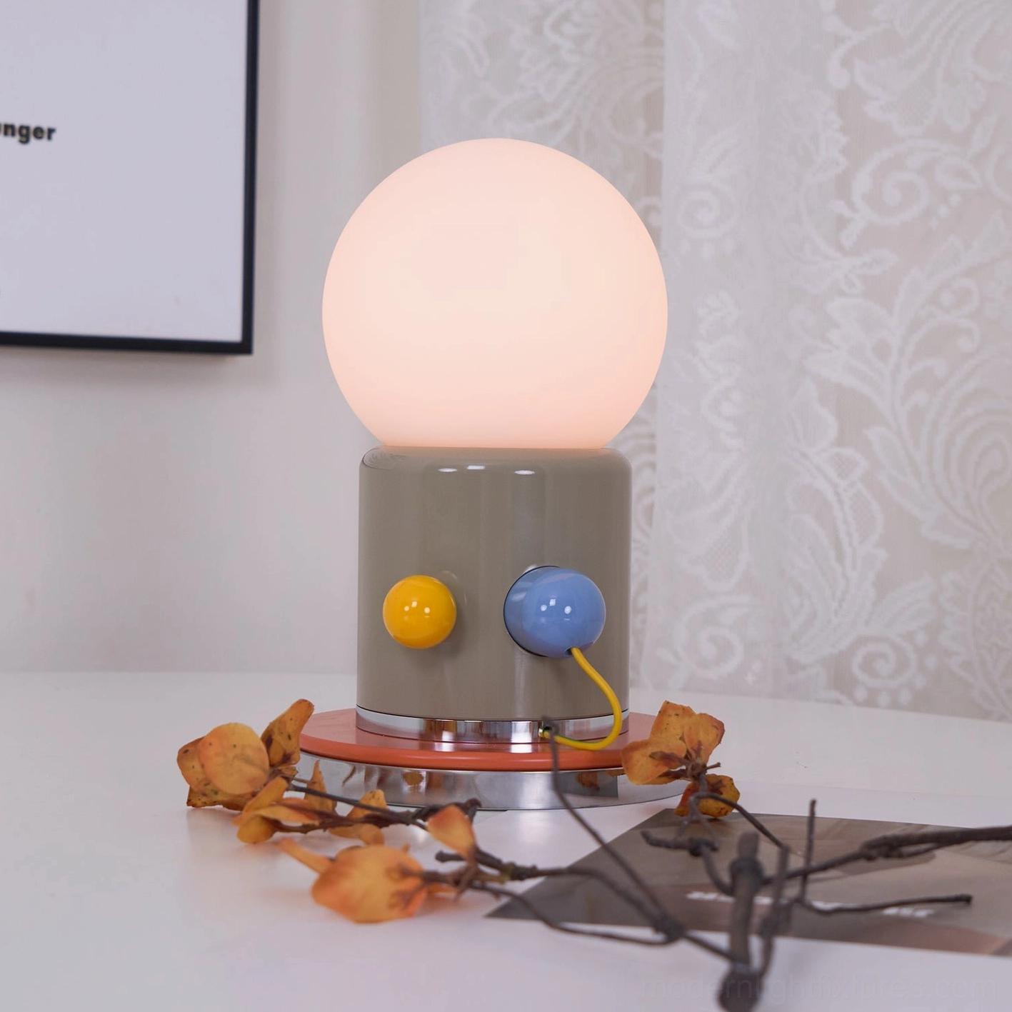 Kiely table lamp tech savvy charm modern living space statement piece