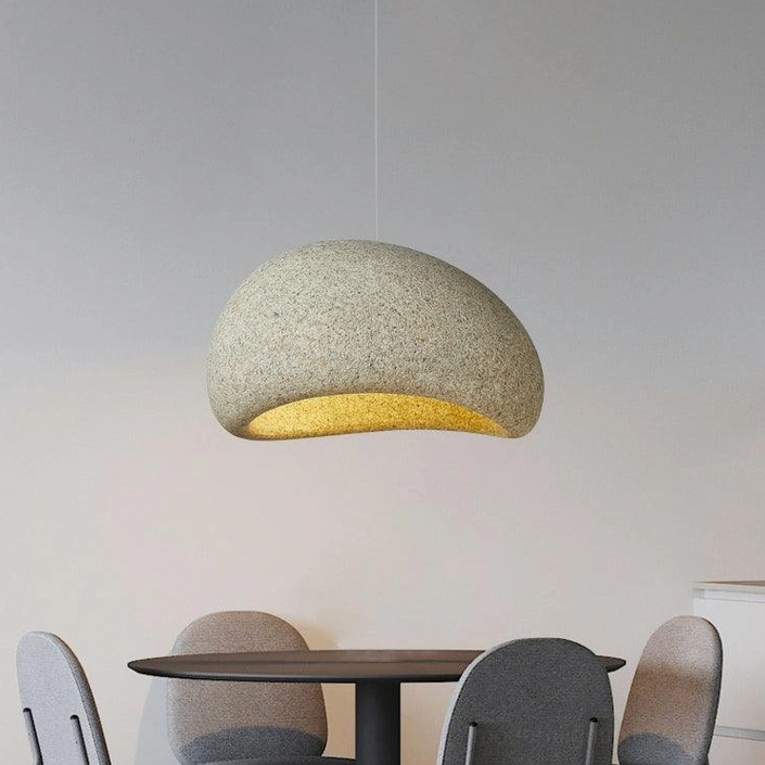 Kioto beige speckled pendant light warm earthy tone wabi-sabi aesthetic interior design