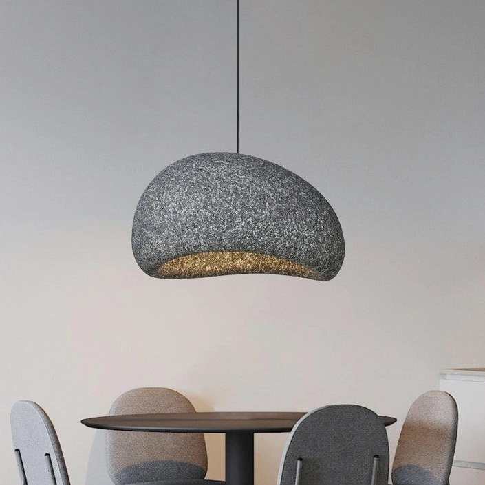 Kioto dark grey pendant lamp bold neutral tone modern minimalist design statement