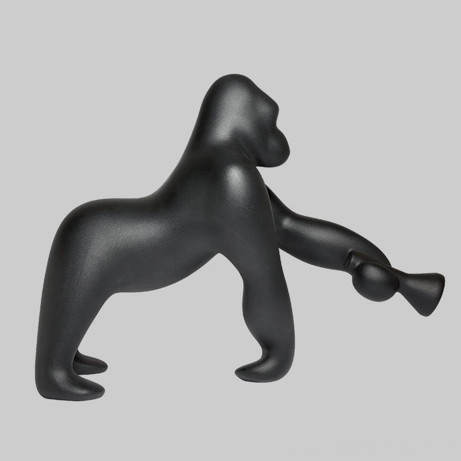 Kong floor lamp artistic statement piece showing unique zoomorphic design philosophy and contemporary animal-inspired lighting art