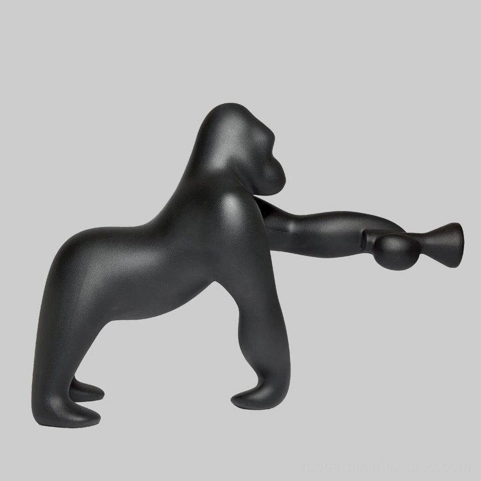 Kong sculptural floor lamp in commercial retail environment, demonstrating professional interior design application and market display