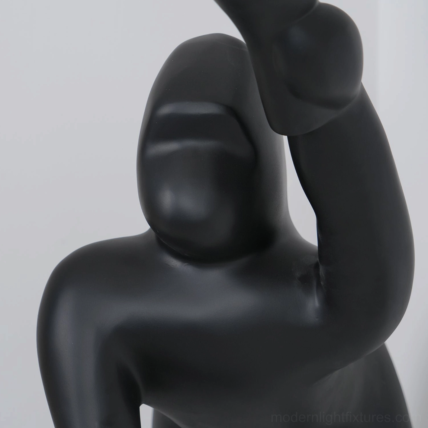 Kong sculptural floor lamp versatile sizing in Models A B C accommodating diverse interior spaces and design requirements