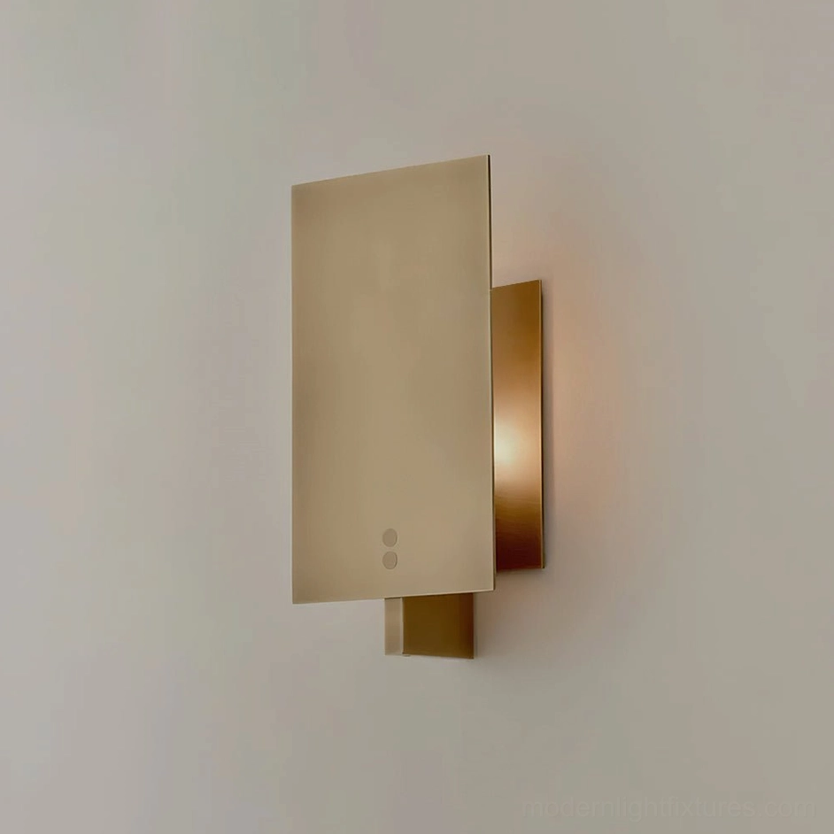 Kyren copper finish wall sconce product detail showcasing color and material quality