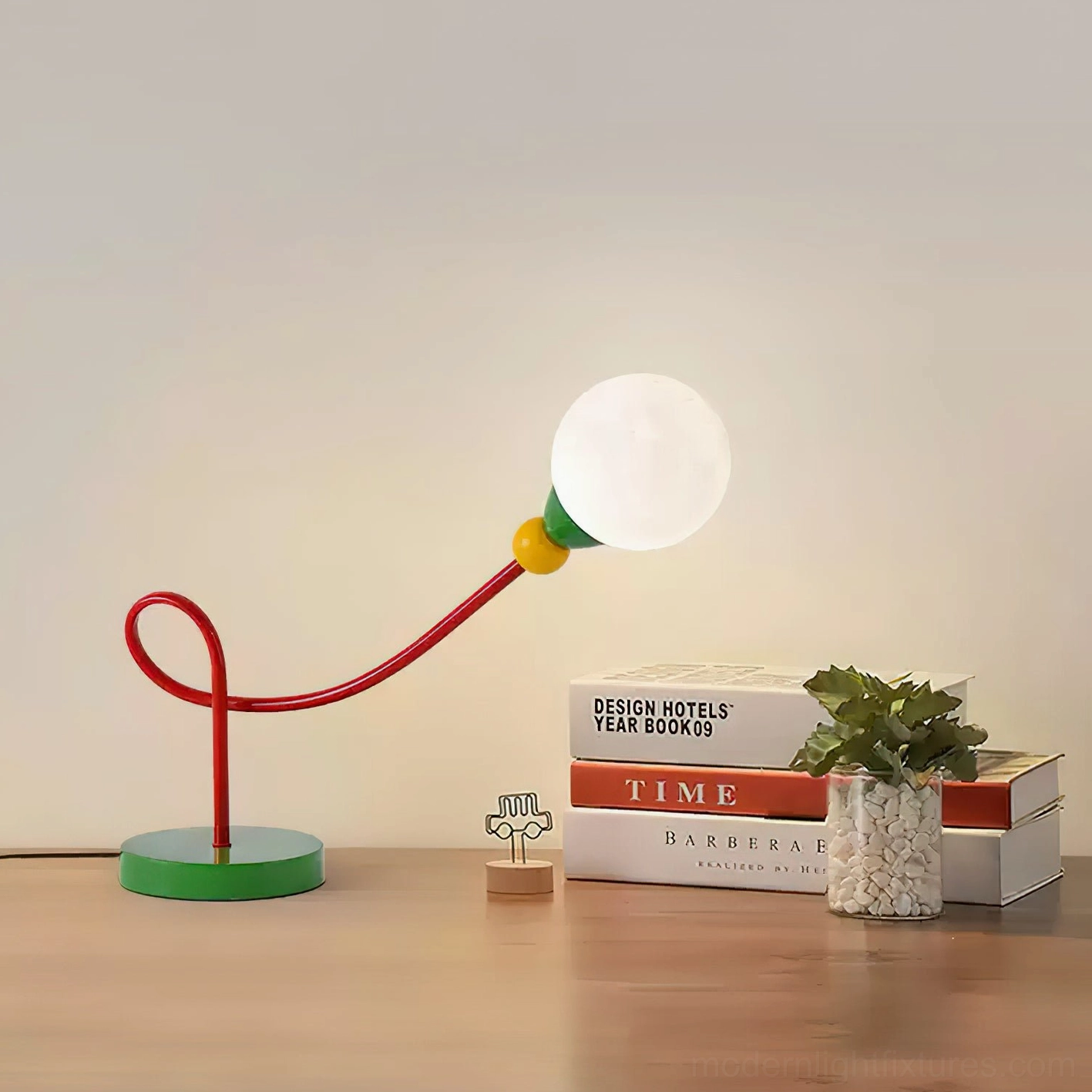 Table lamp technical specifications showing 38cm height and 15cm base diameter measurements