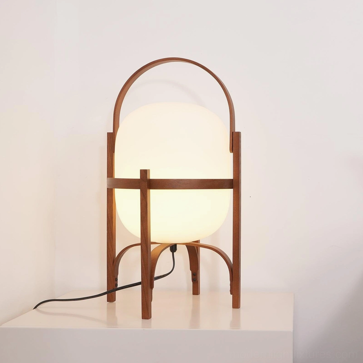 Modern lantern lamp with E26 E27 socket universal compatibility