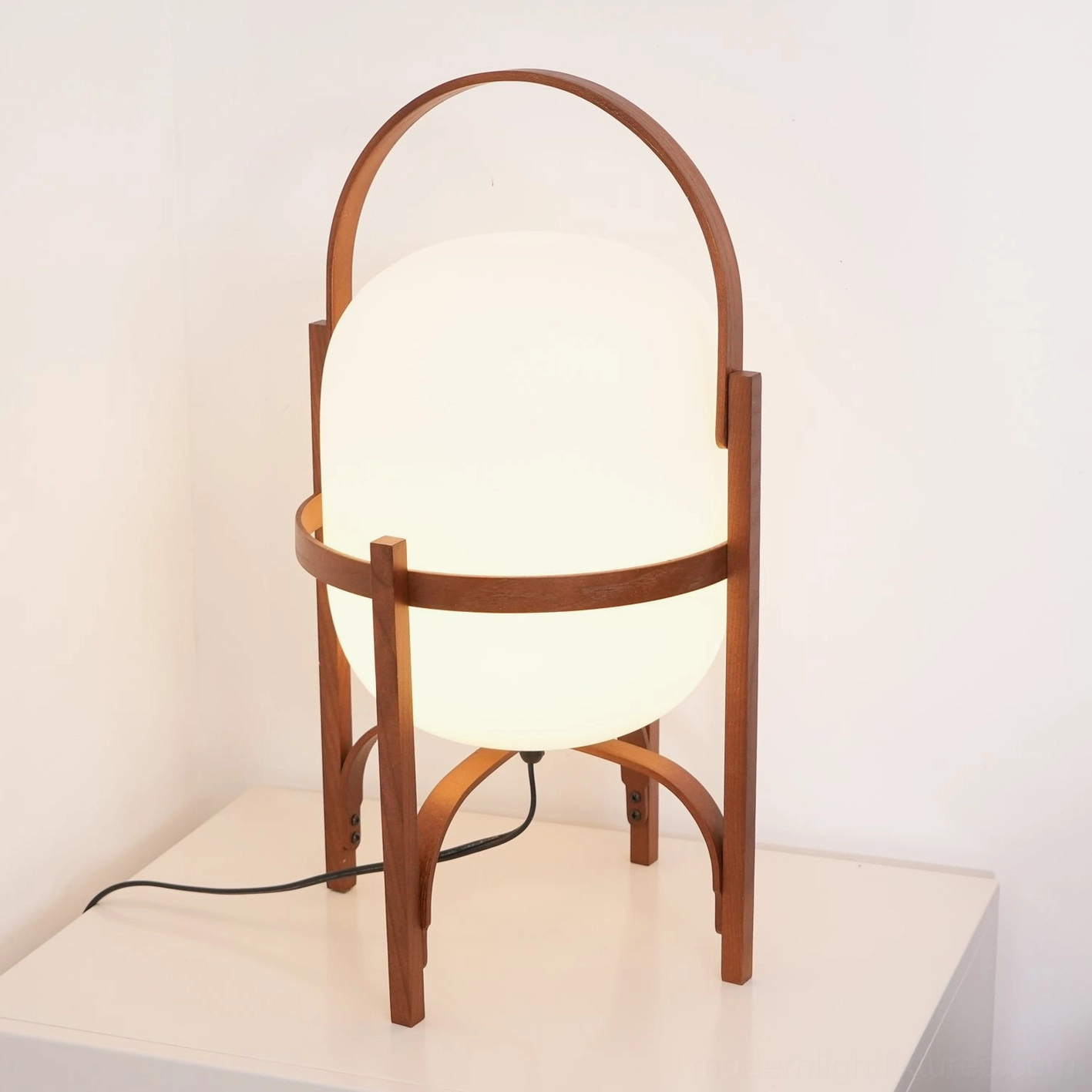 Modern lantern glass lamp eclectic bohemian artisanal appeal