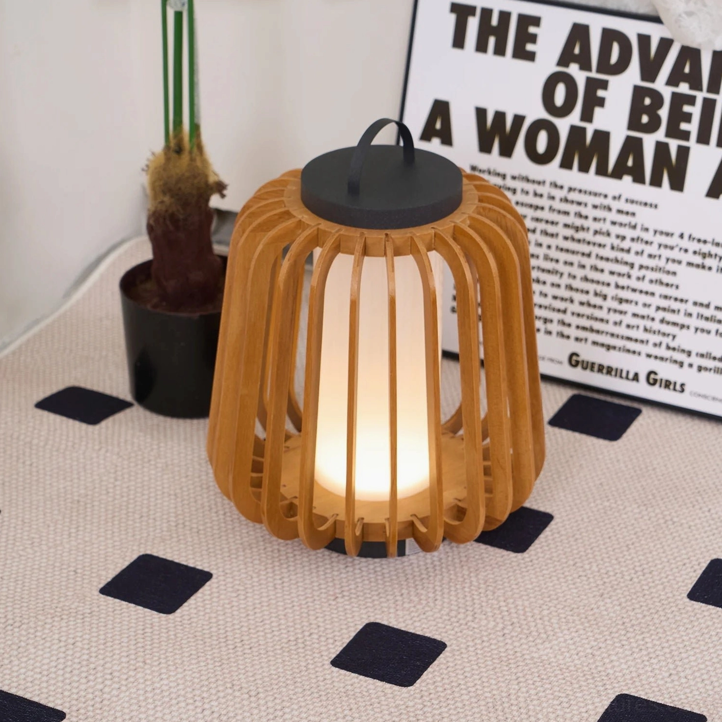 Lanvera portable table lamp entryway design sophisticated warm ambient lighting welcome