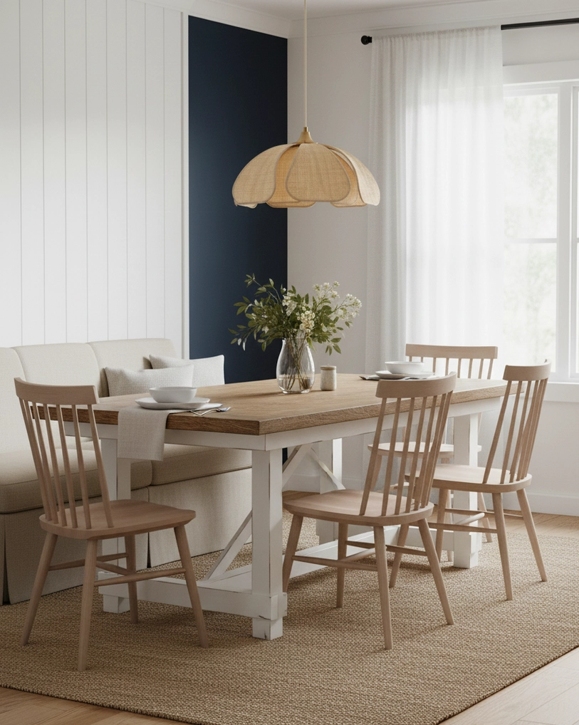 Latticeon handcrafted woven pendant light with warm gold finish and beige abaca shade detail