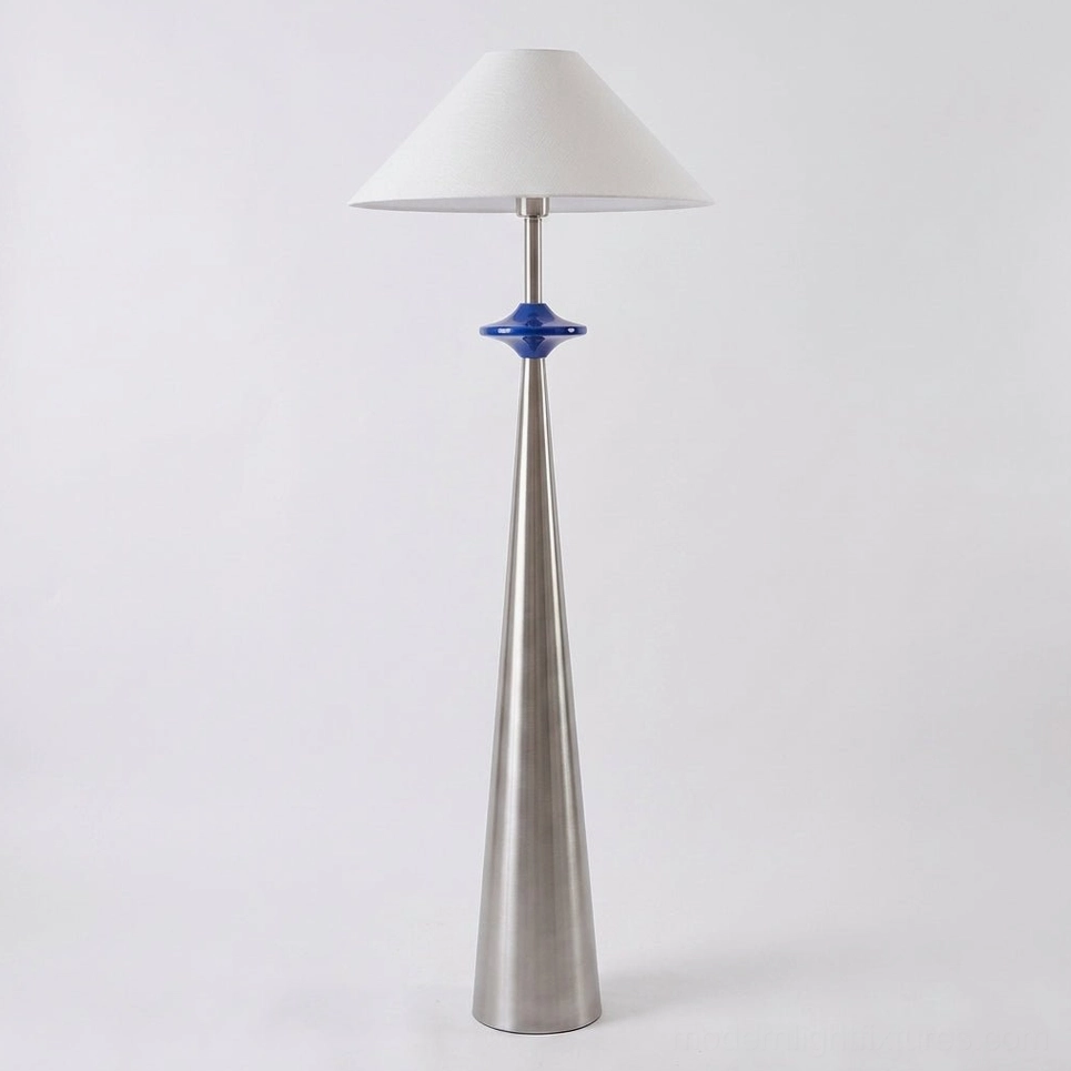 Lazuro floor lamp neutral white color temperature setting demonstrating balanced task and ambient light