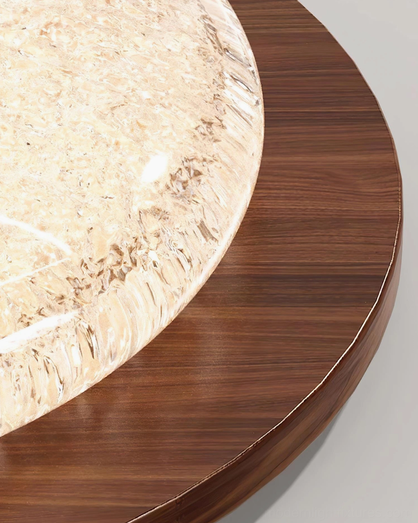 LED ceiling lighting fixture in contemporary interior - residential application view