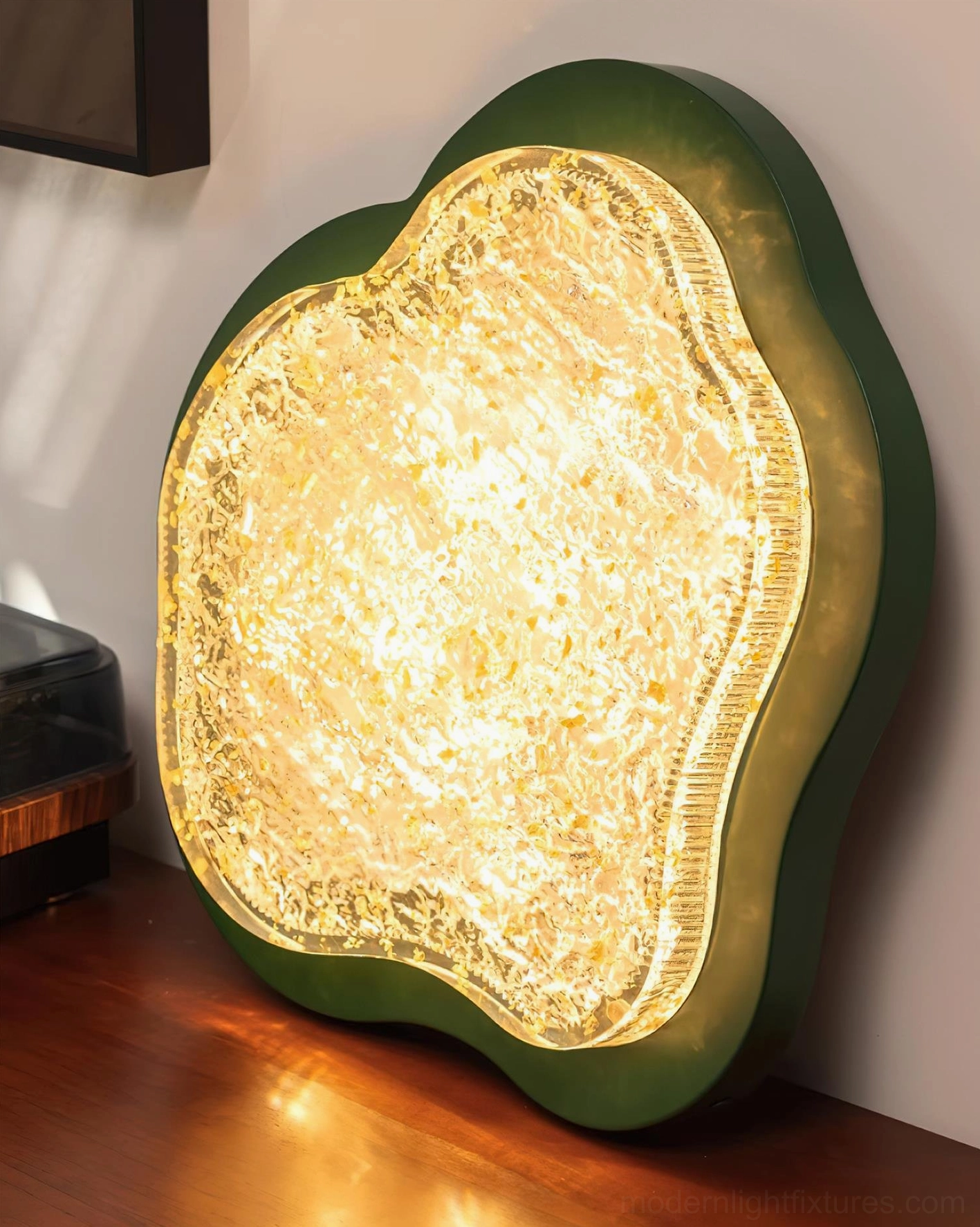 Levante cloud ceiling light mounted in contemporary living room creating warm ambient illumination