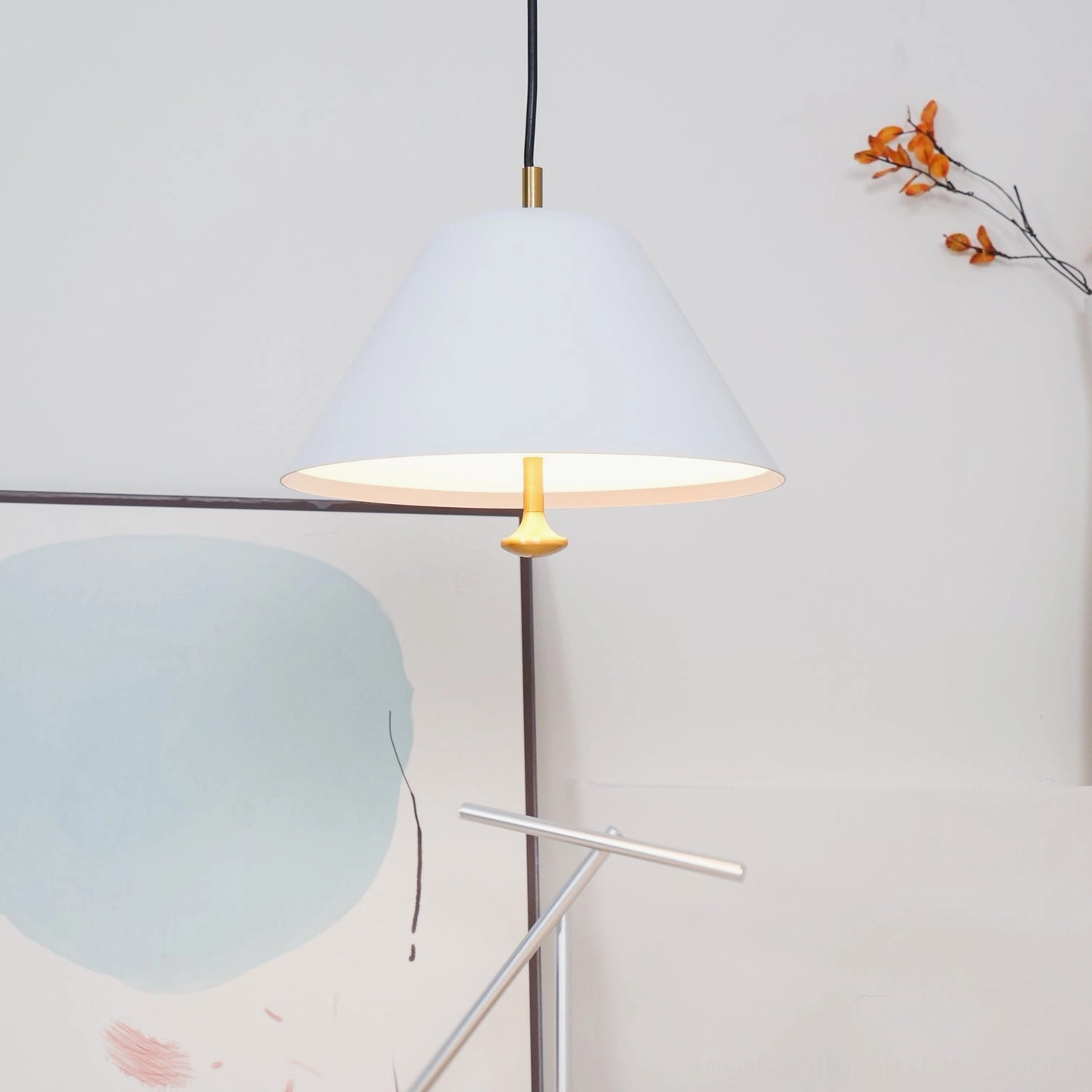 Levitate dome pendant light AC 110-240V universal voltage compatibility worldwide