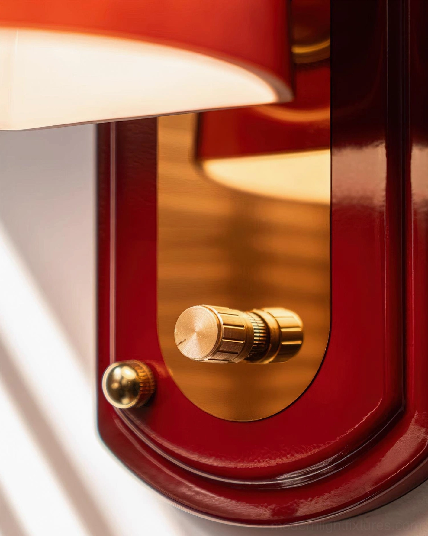 Lolita wall sconce in eclectic maximalist interior with bold color walls and artistic decor styling