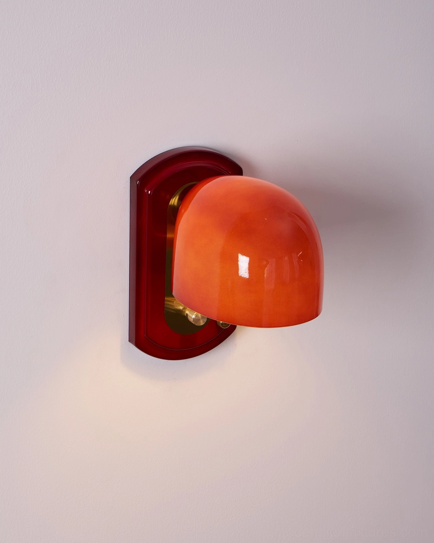 Lolita dome wall sconce product lifestyle image showing multiple installation scenarios and design versatility