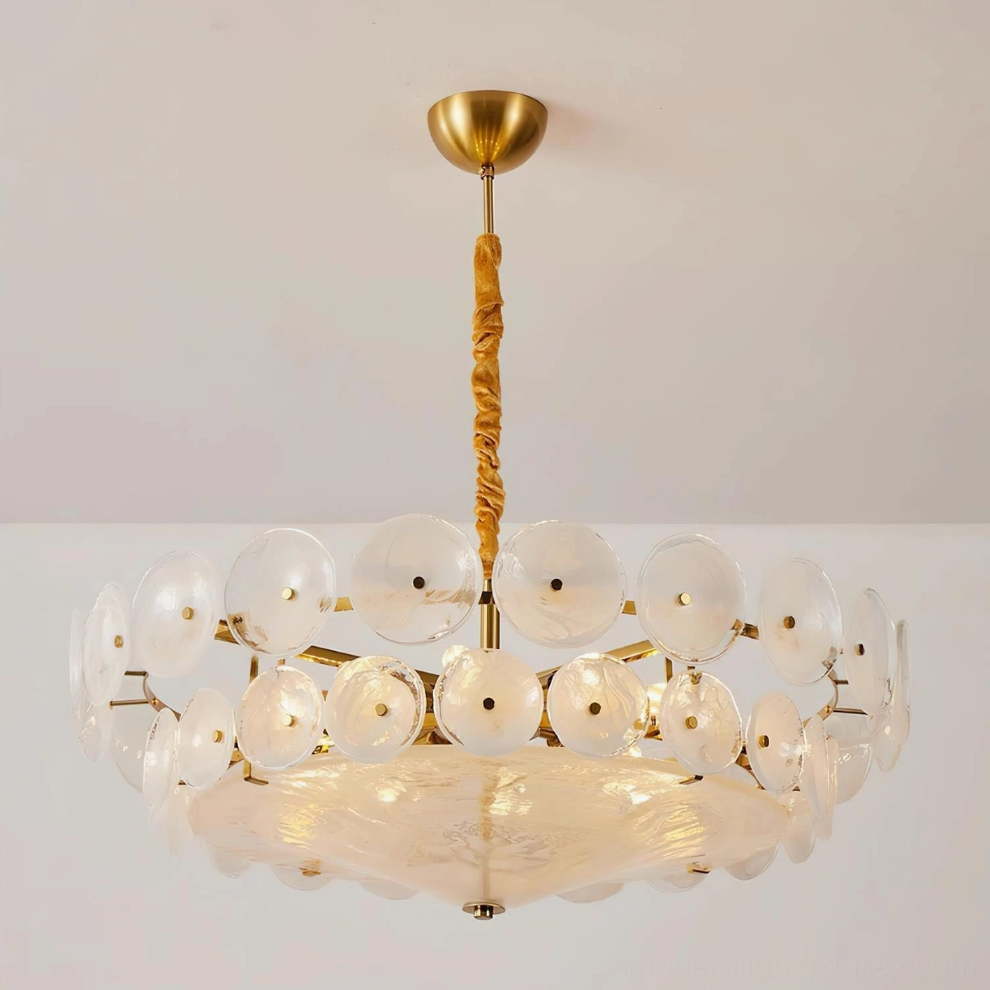 Lorenzo brass chandelier dimmer compatible atmospheric mood setting