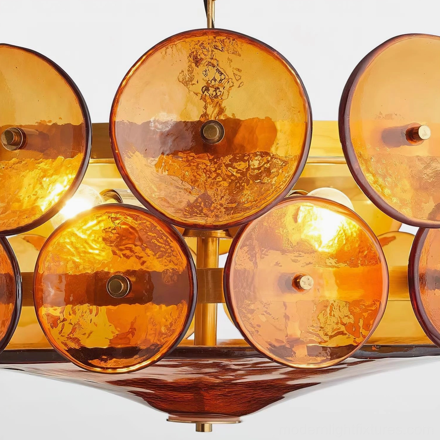 Lorenzo glass chandelier industrial loft warehouse conversion lighting