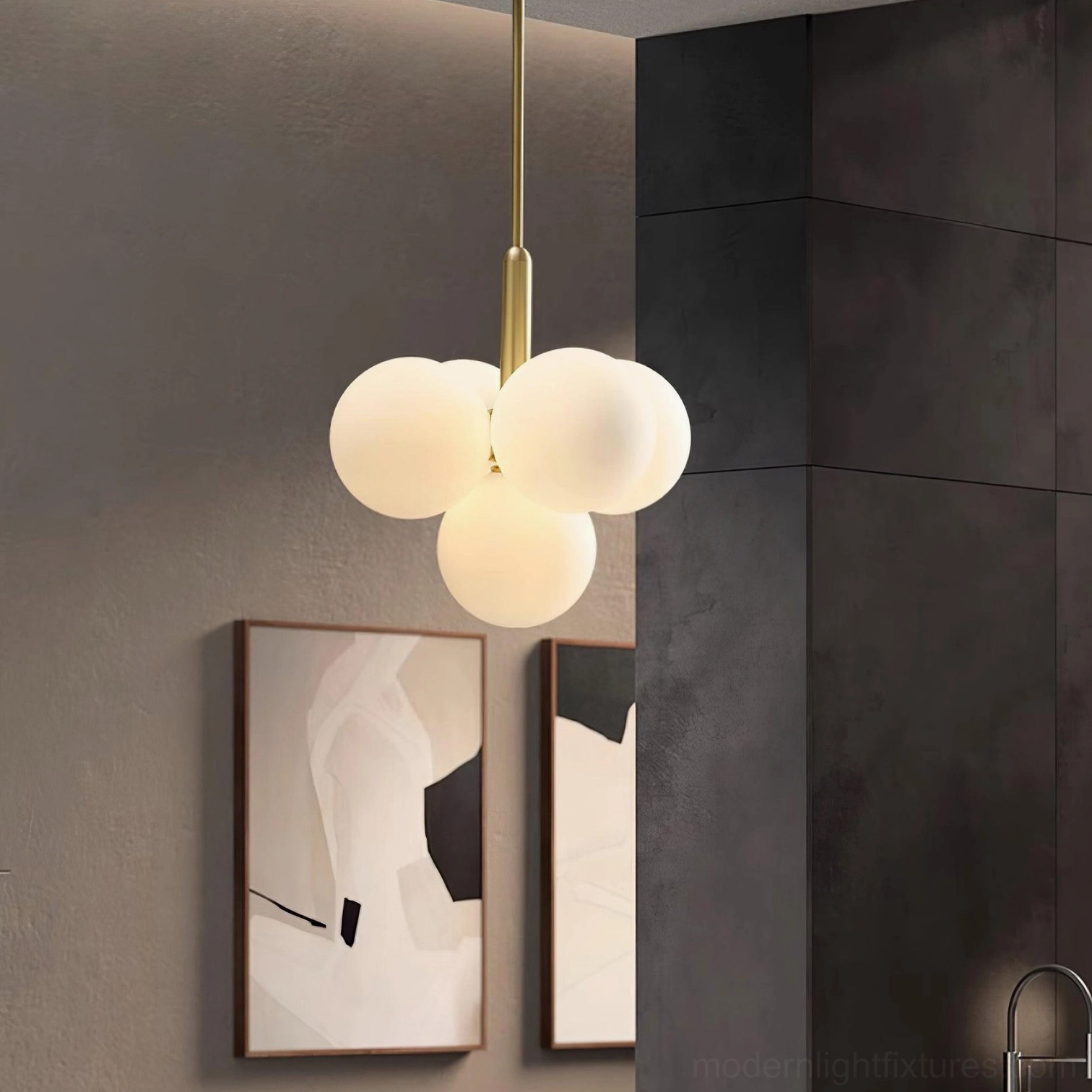 Contemporary pendant cluster chandelier kitchen island lighting modern home