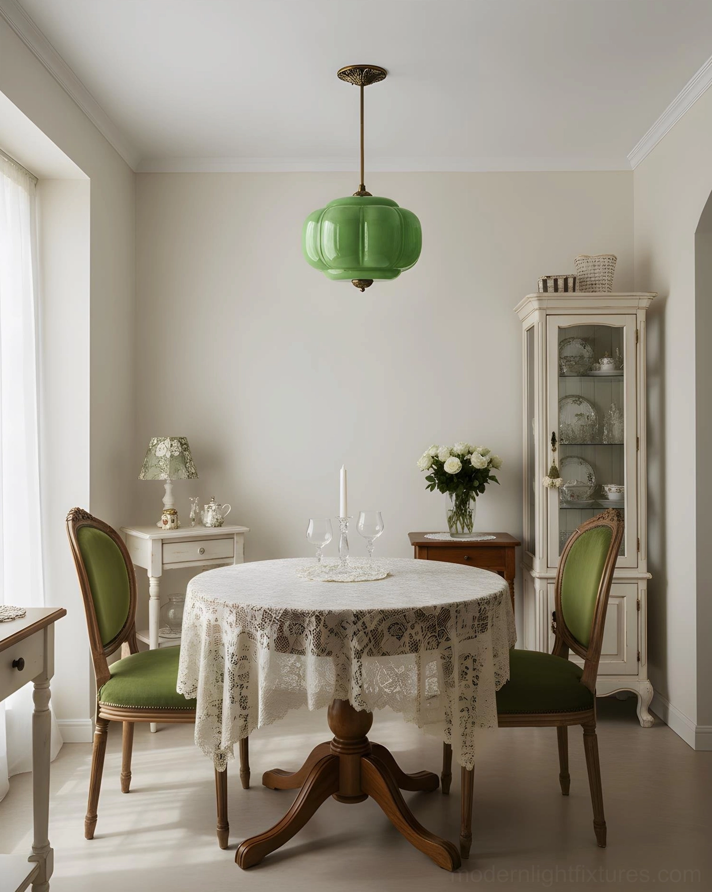 Maravine ceiling light fixture standard and tall height size comparison