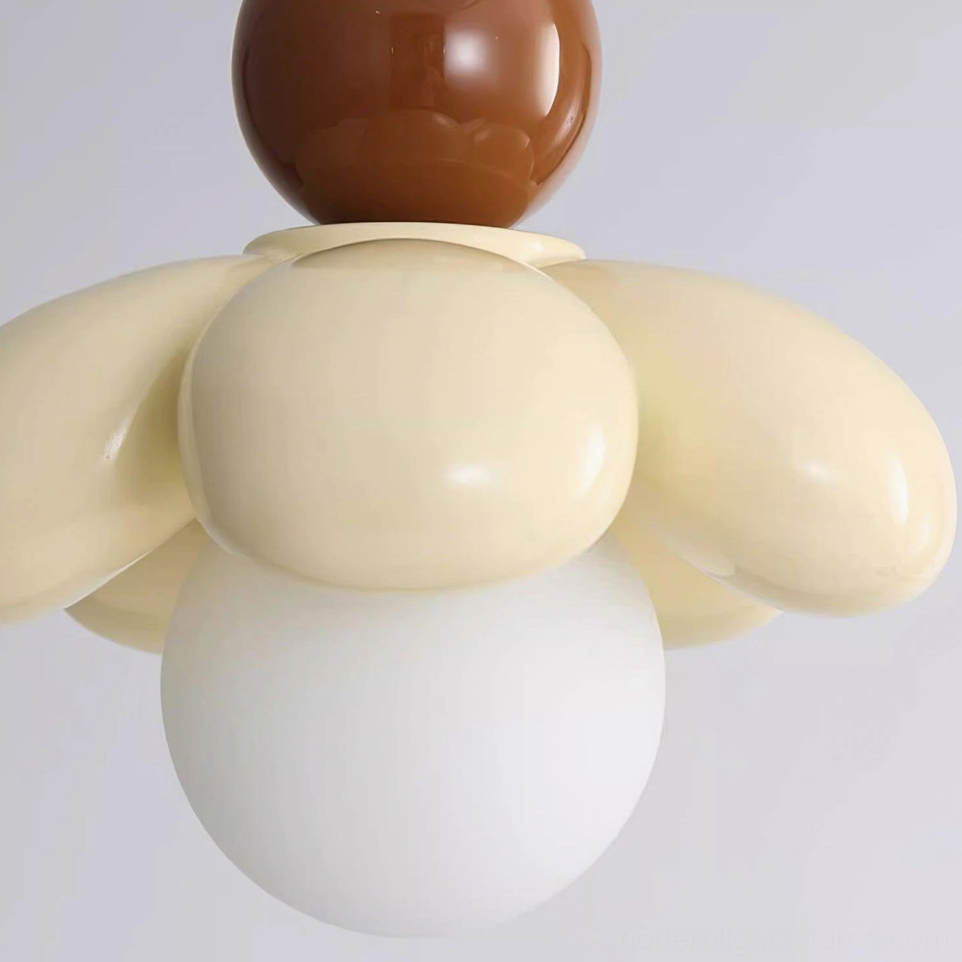 Maru Flower Pendant Lamp installation instructions for modern ceiling fixtures