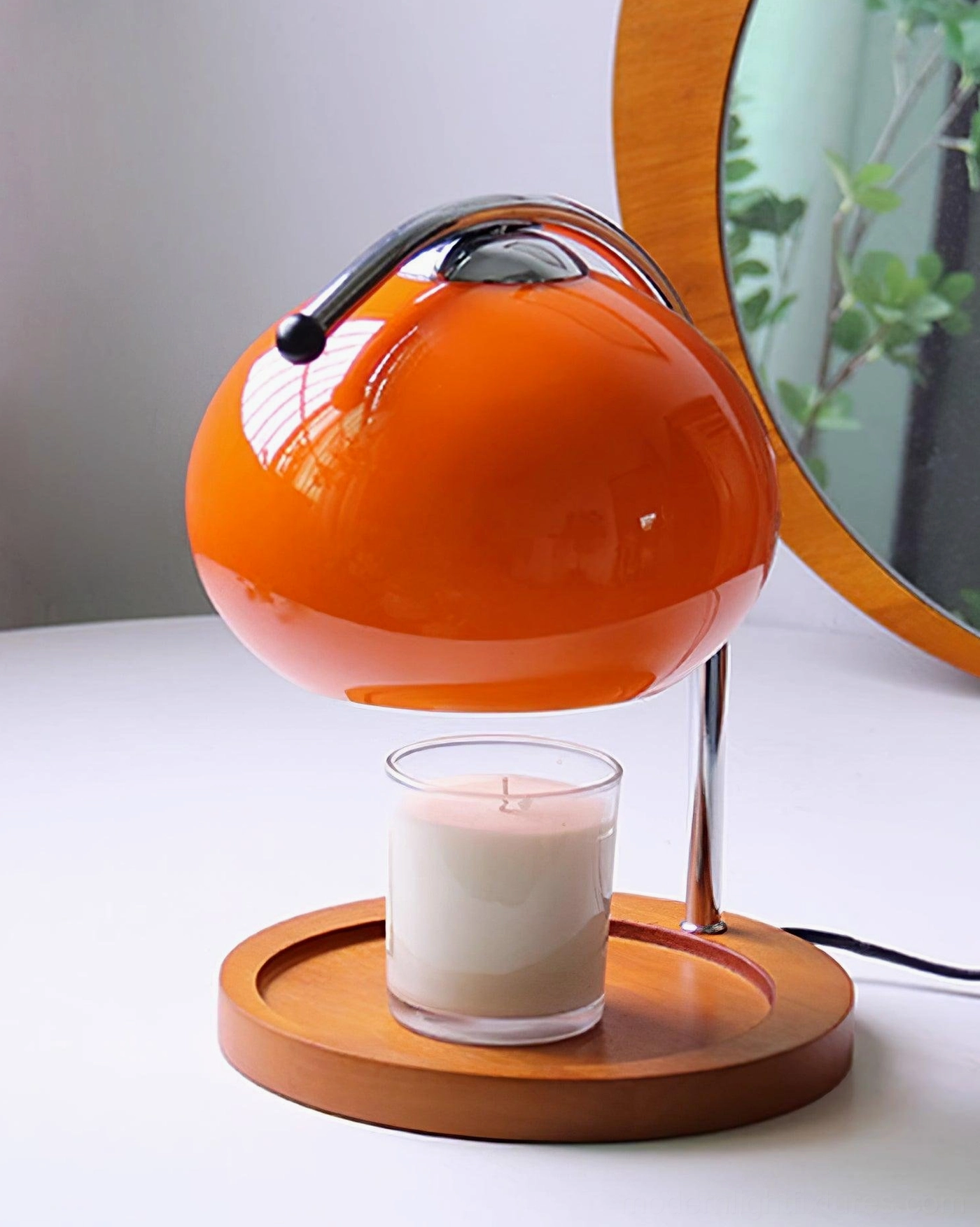 Mauri candle warmer lamp dimmer compatible setup with controlled light intensity adjustment