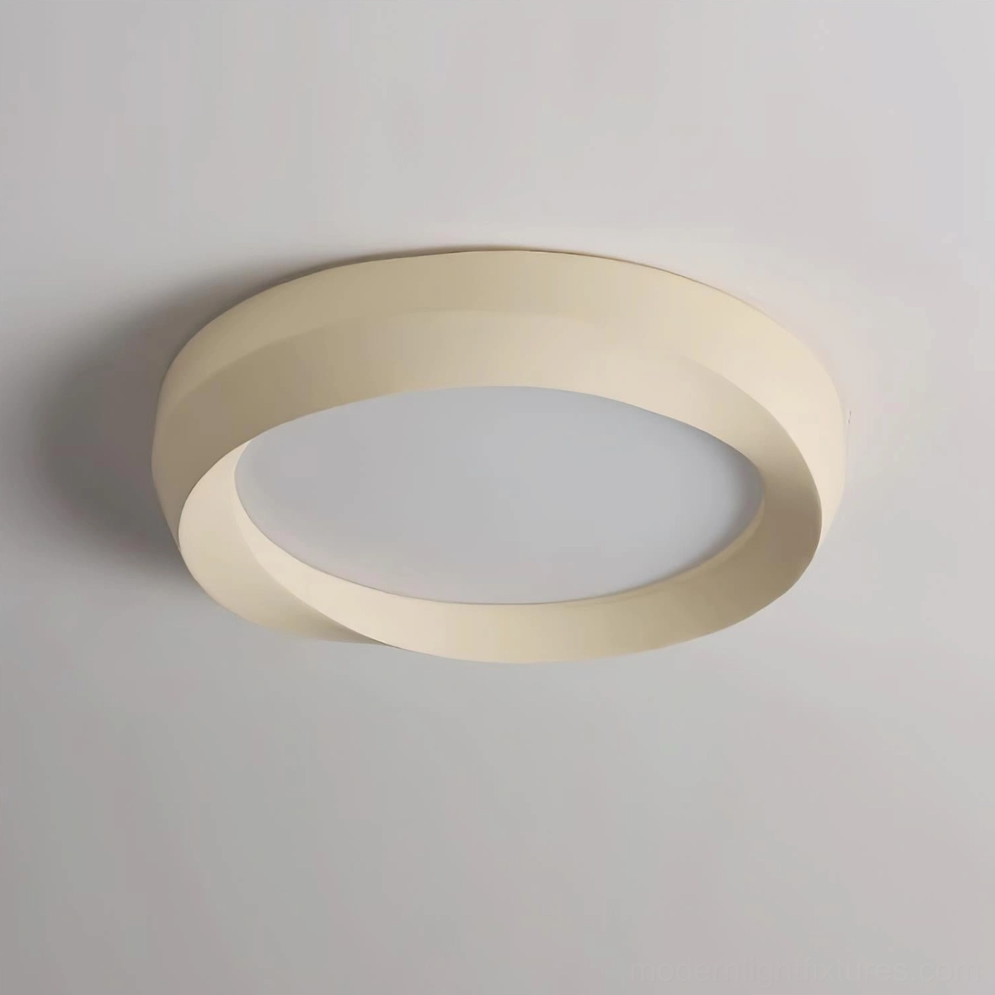 46cm diameter medium modern round flush mount ceiling light technical specifications diagram