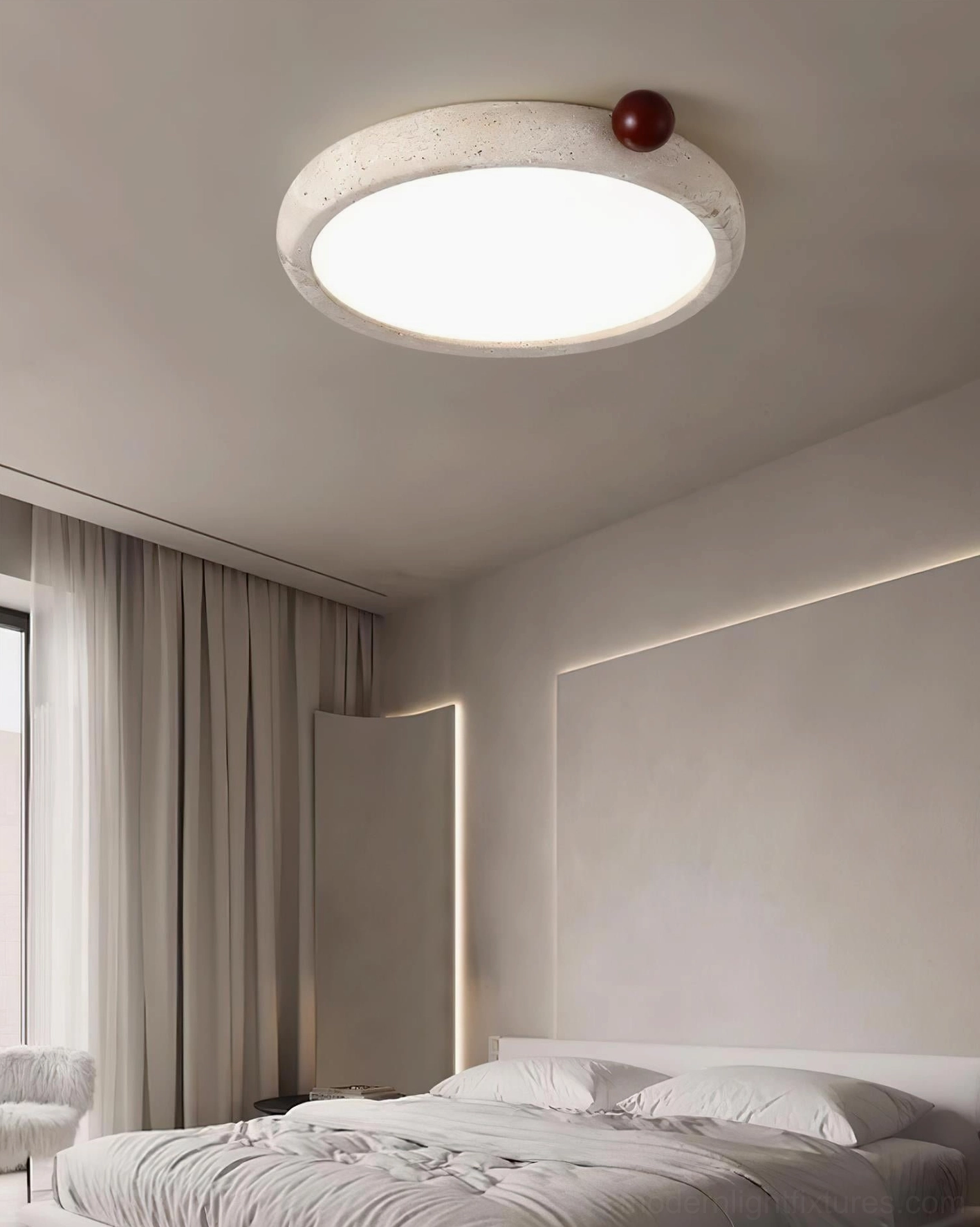 Metra ceiling light mounting bracket and electrical connection hardwired installation